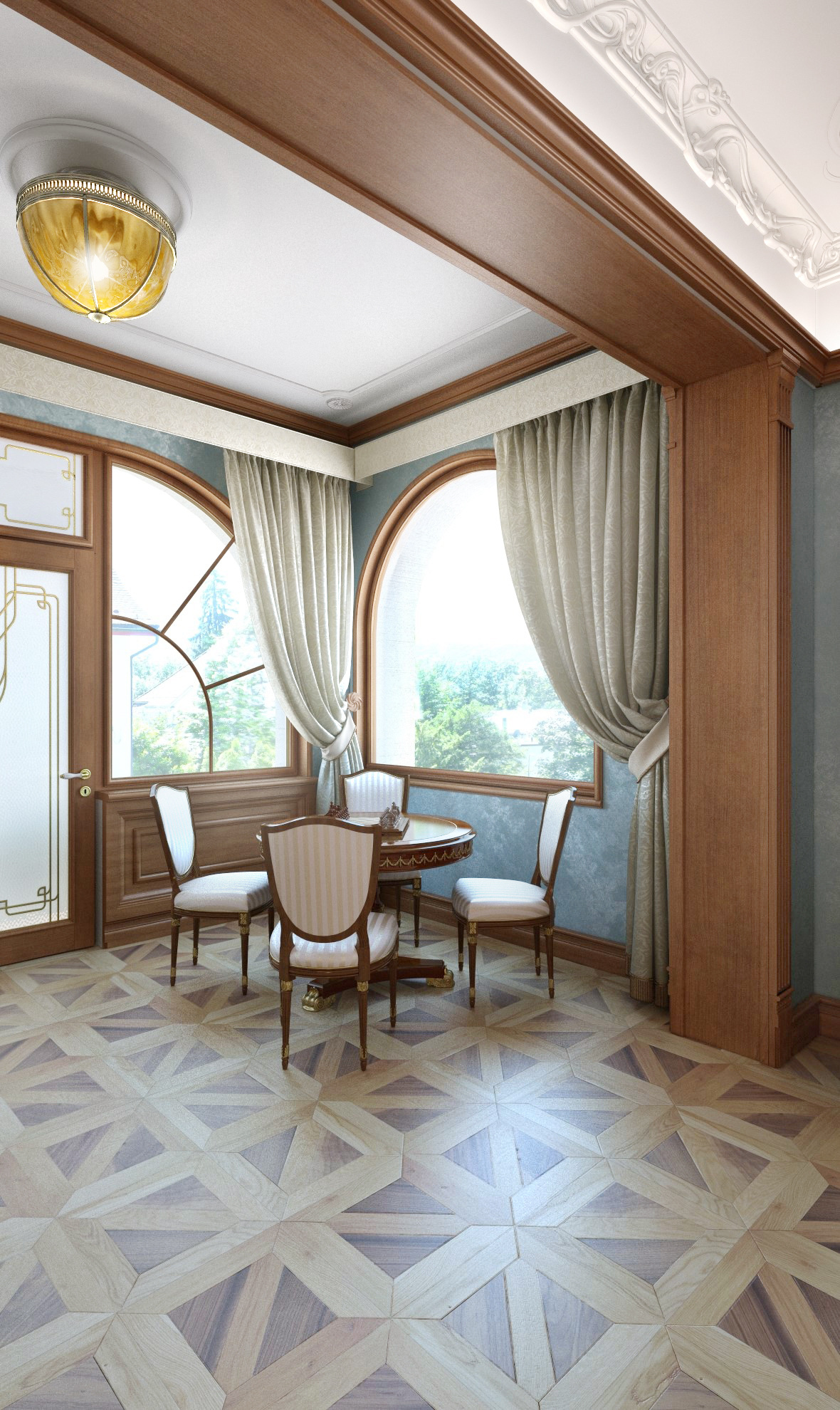 Цюрих "Villa Heshen" 140 кв²