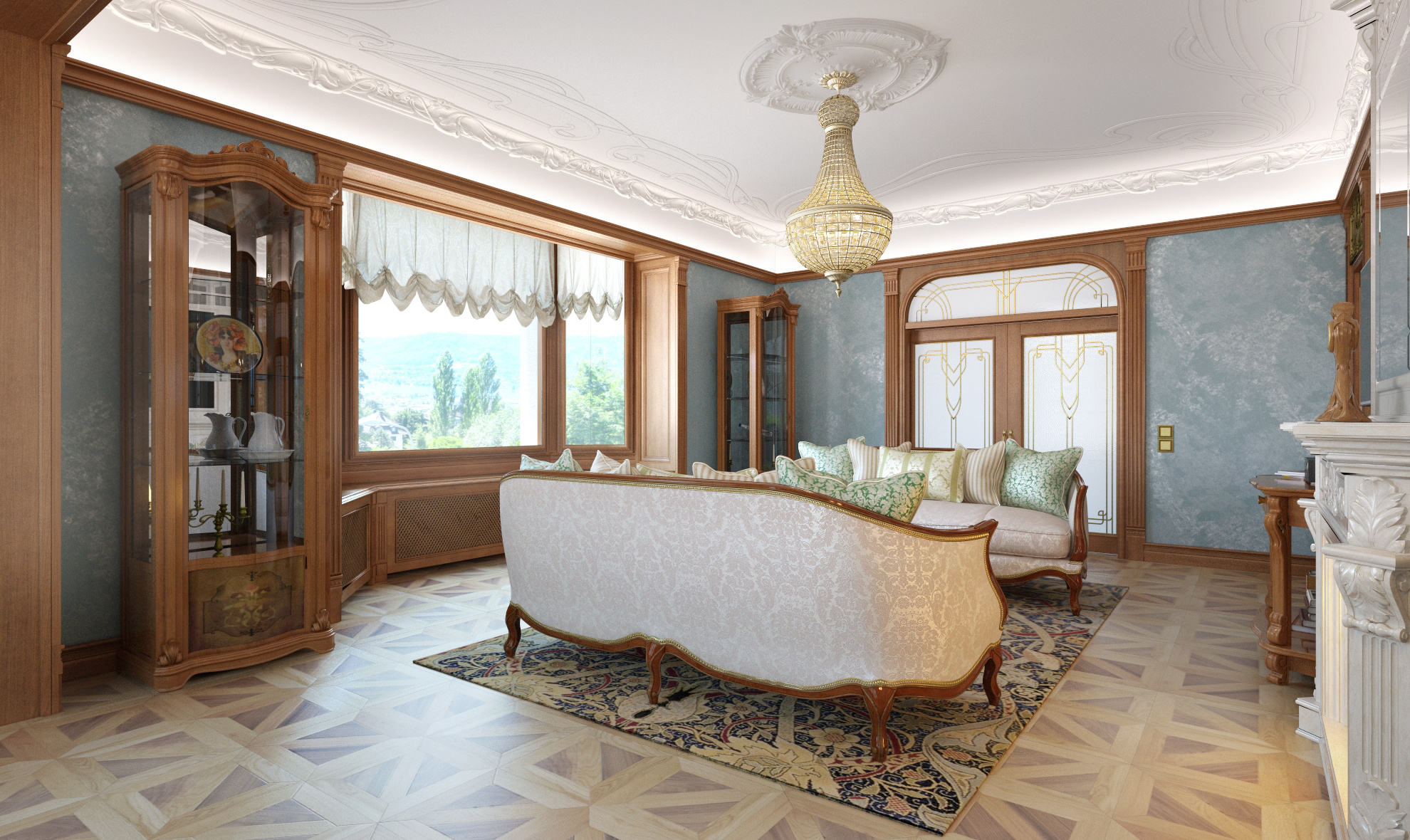 Цюрих "Villa Heshen" 140 кв²
