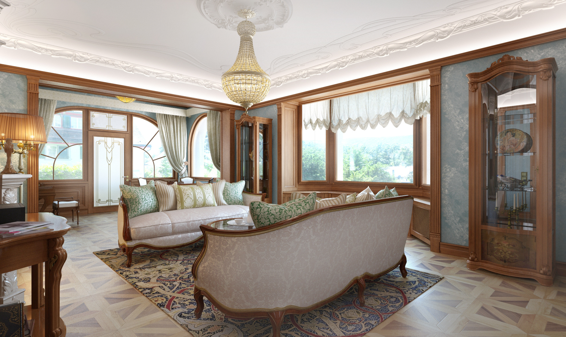 Обложка проекта: Цюрих "Villa Heshen" 140 кв²