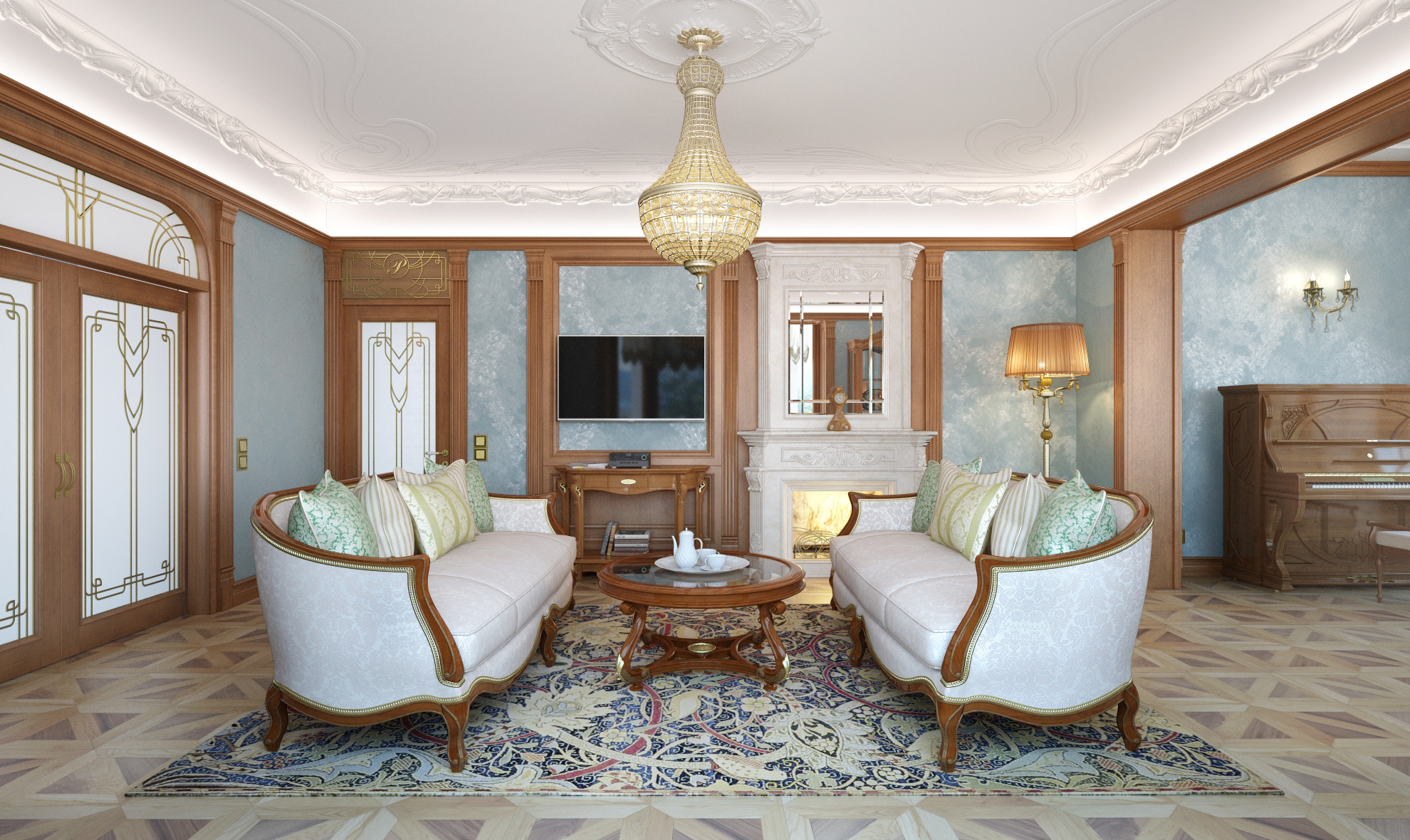 Цюрих "Villa Heshen" 140 кв²