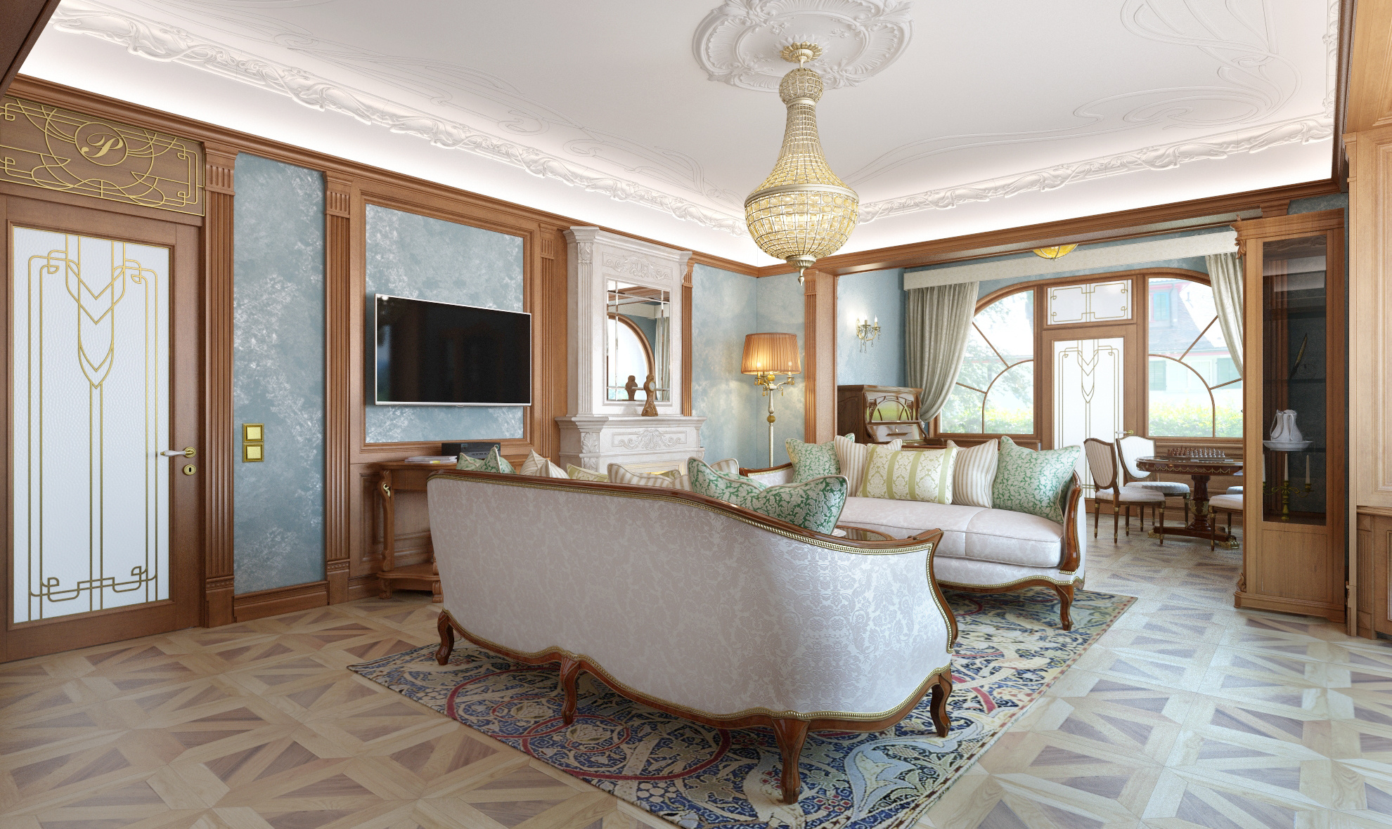 Цюрих "Villa Heshen" 140 кв²