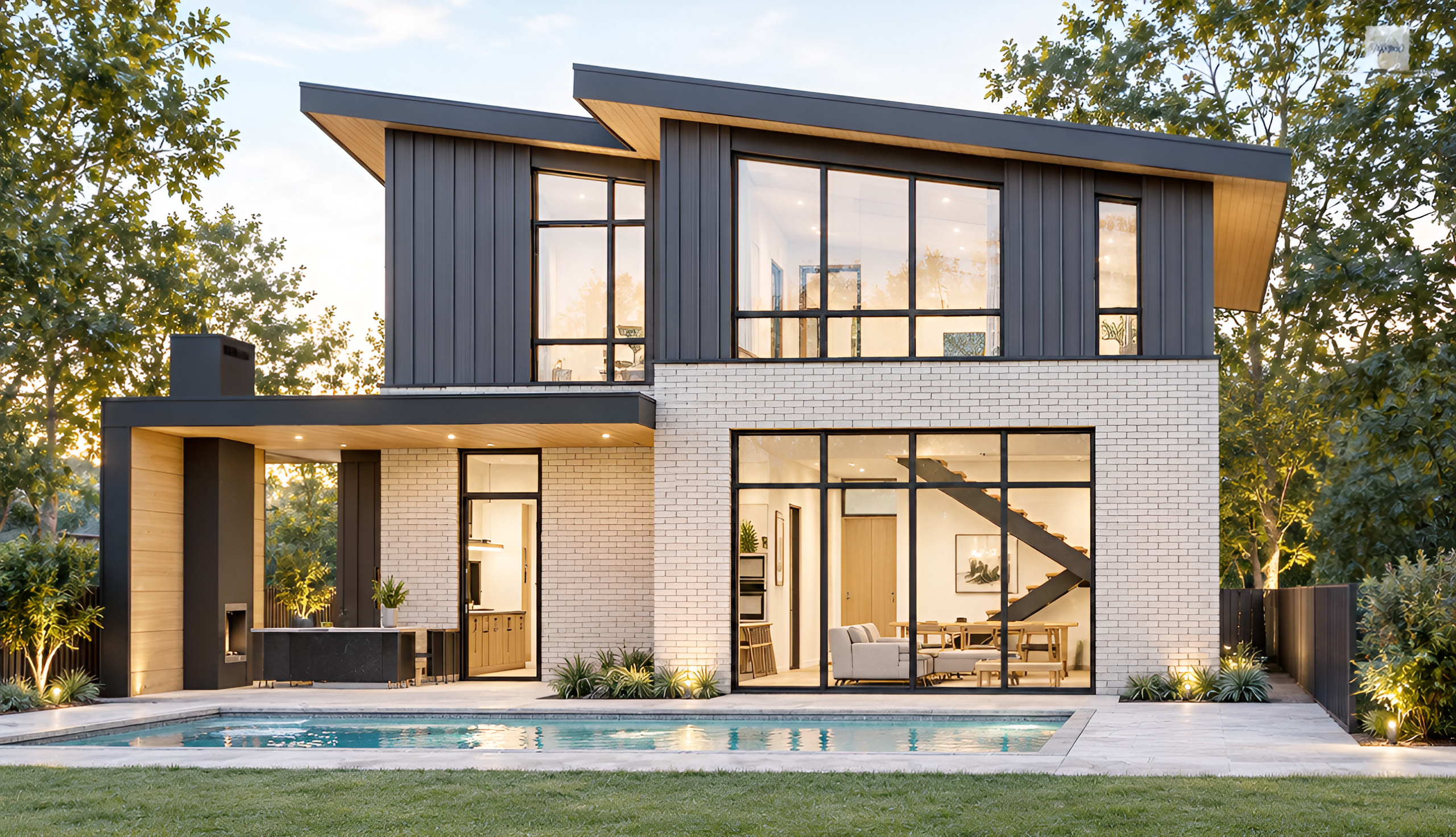Обложка проекта: Современный жилой дом Modern farmhouse