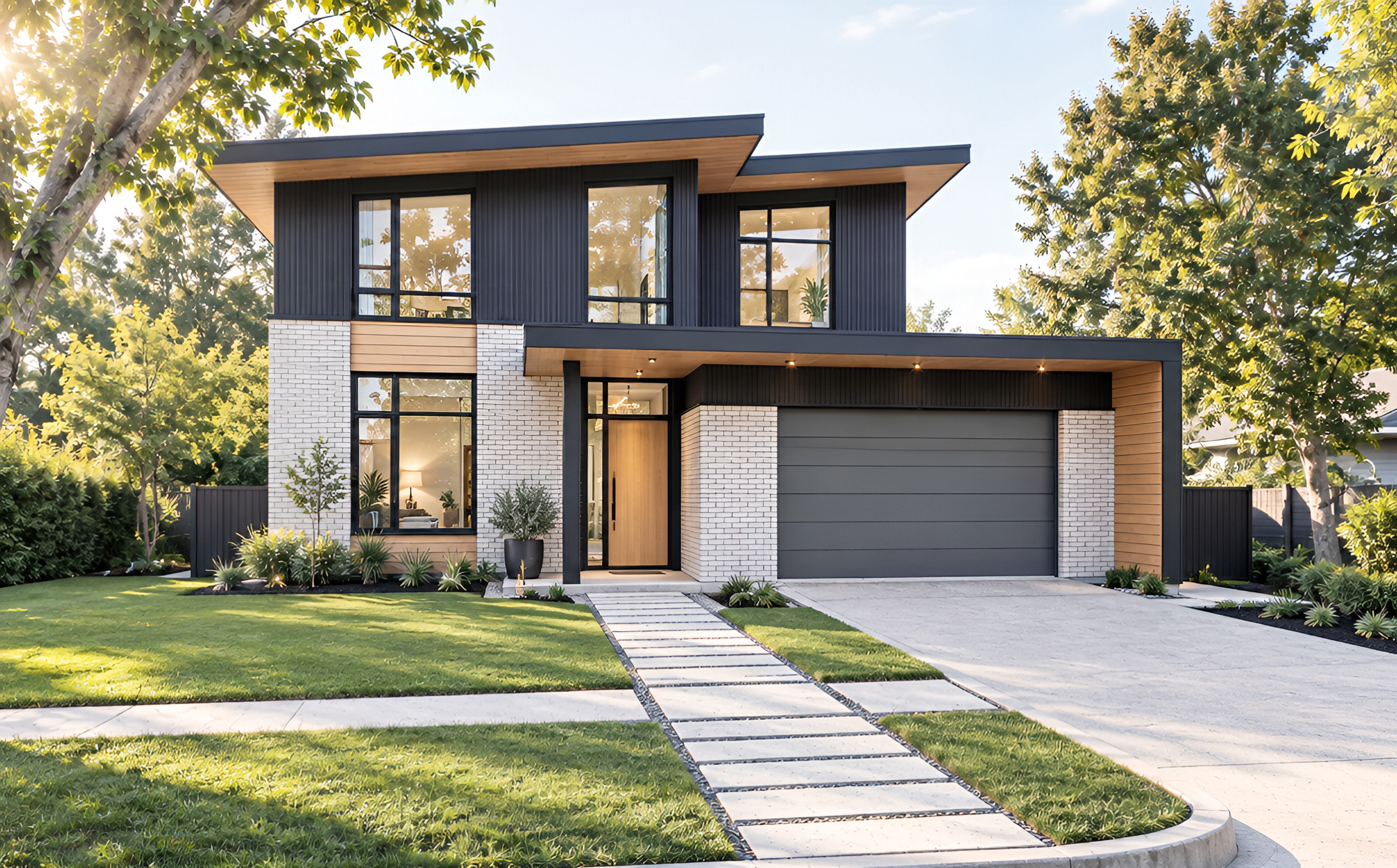 Современный жилой дом Modern farmhouse