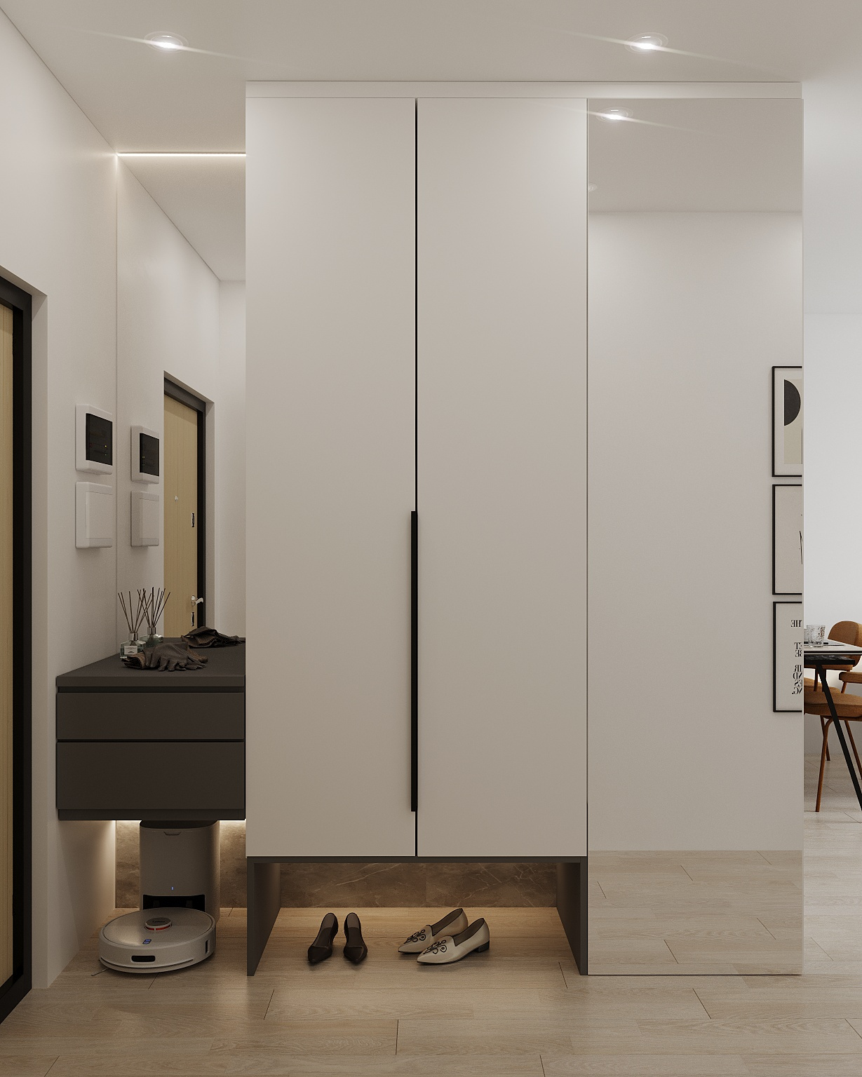 Дизайн квартиры 45 м² после перепланировки | Dreams