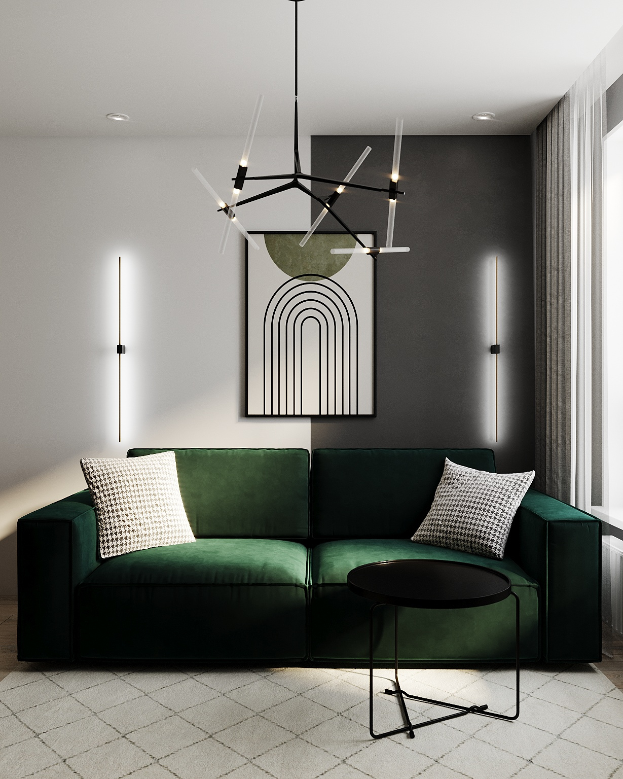 Дизайн квартиры 45 м² после перепланировки | Dreams