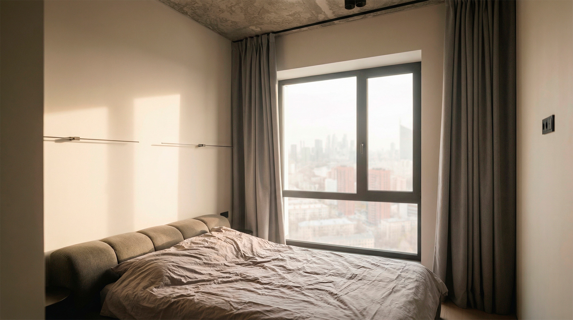 Однокомнатная квартира 39 м2. Жилой комплекс Wellton Towers. Москва. Реализован. 2024 г