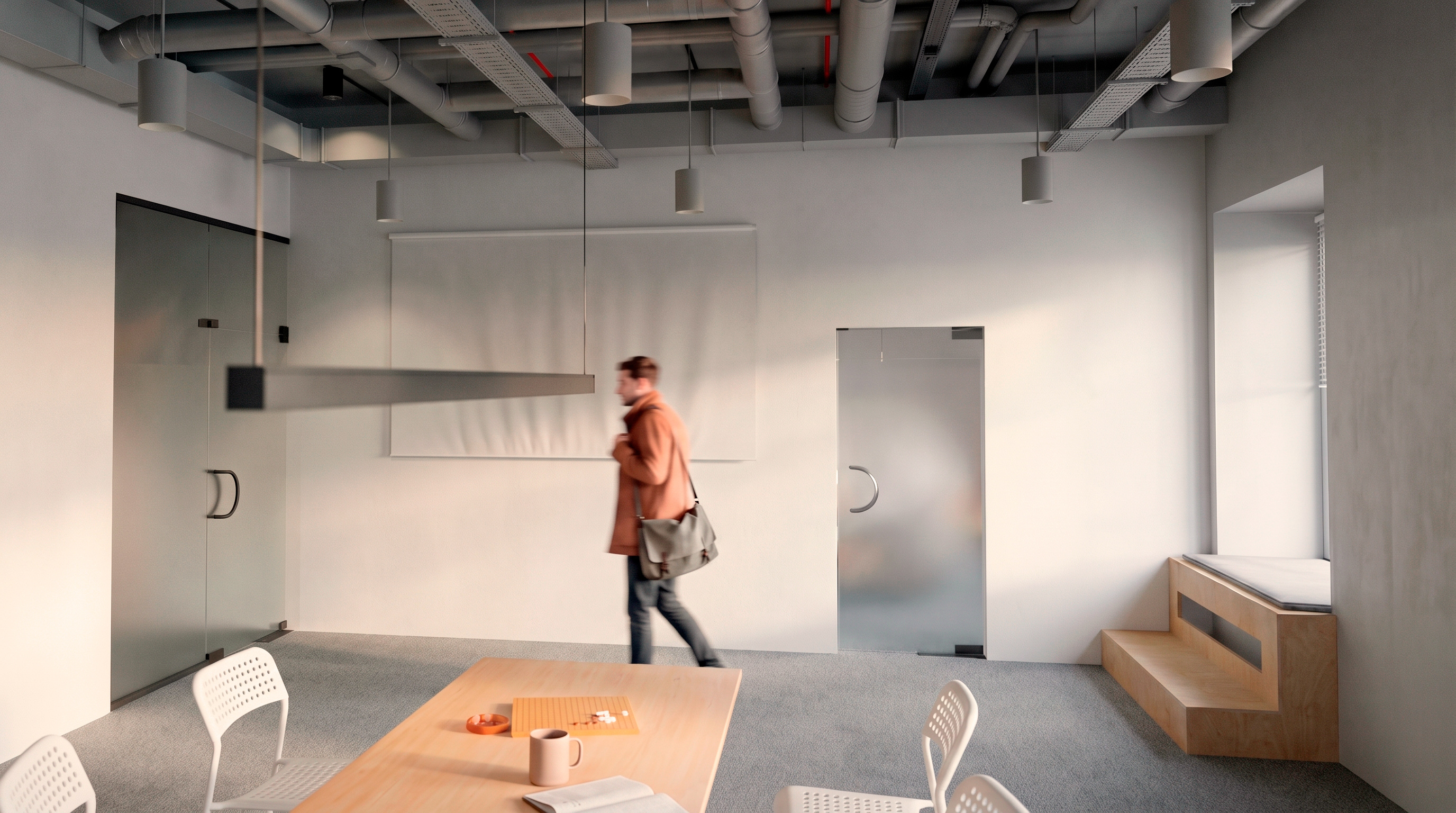 Офис IT-компании 298 м².  Волгоград. Концепция. 2023 год. 