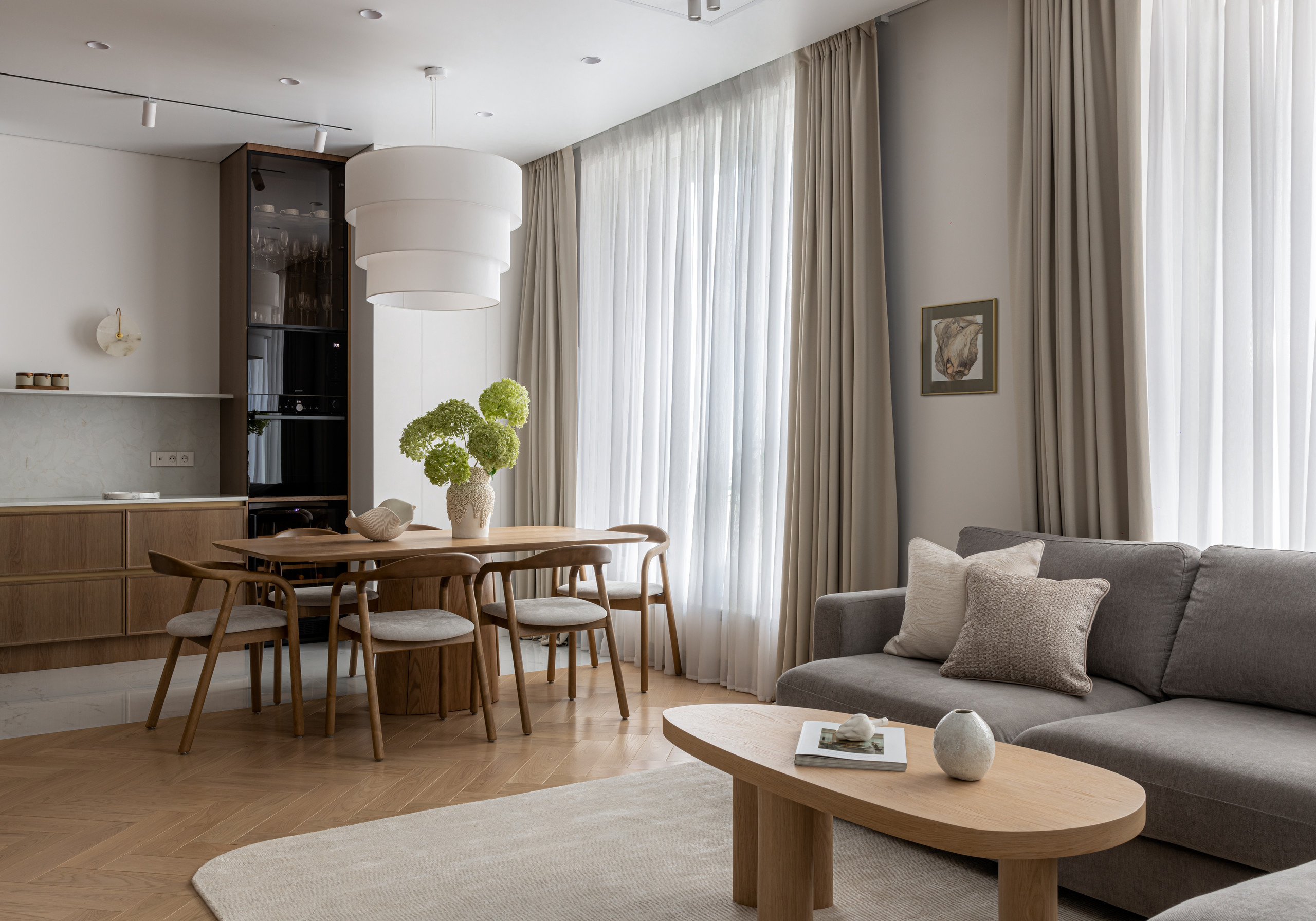реализация в ЖК Ever -  объединение двух квартира 