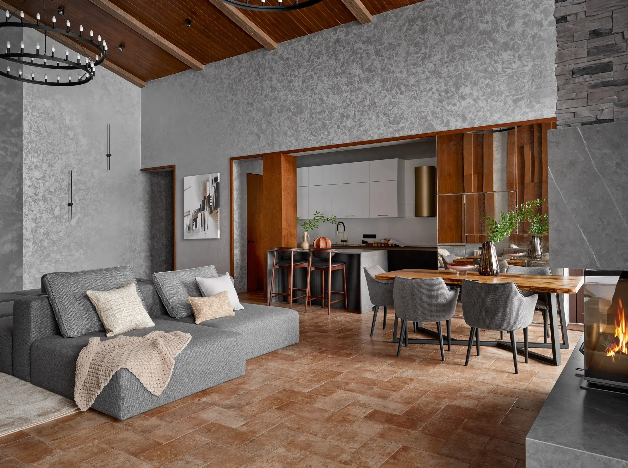 Дом четырёх ритмов. 245 м², Новая Москва