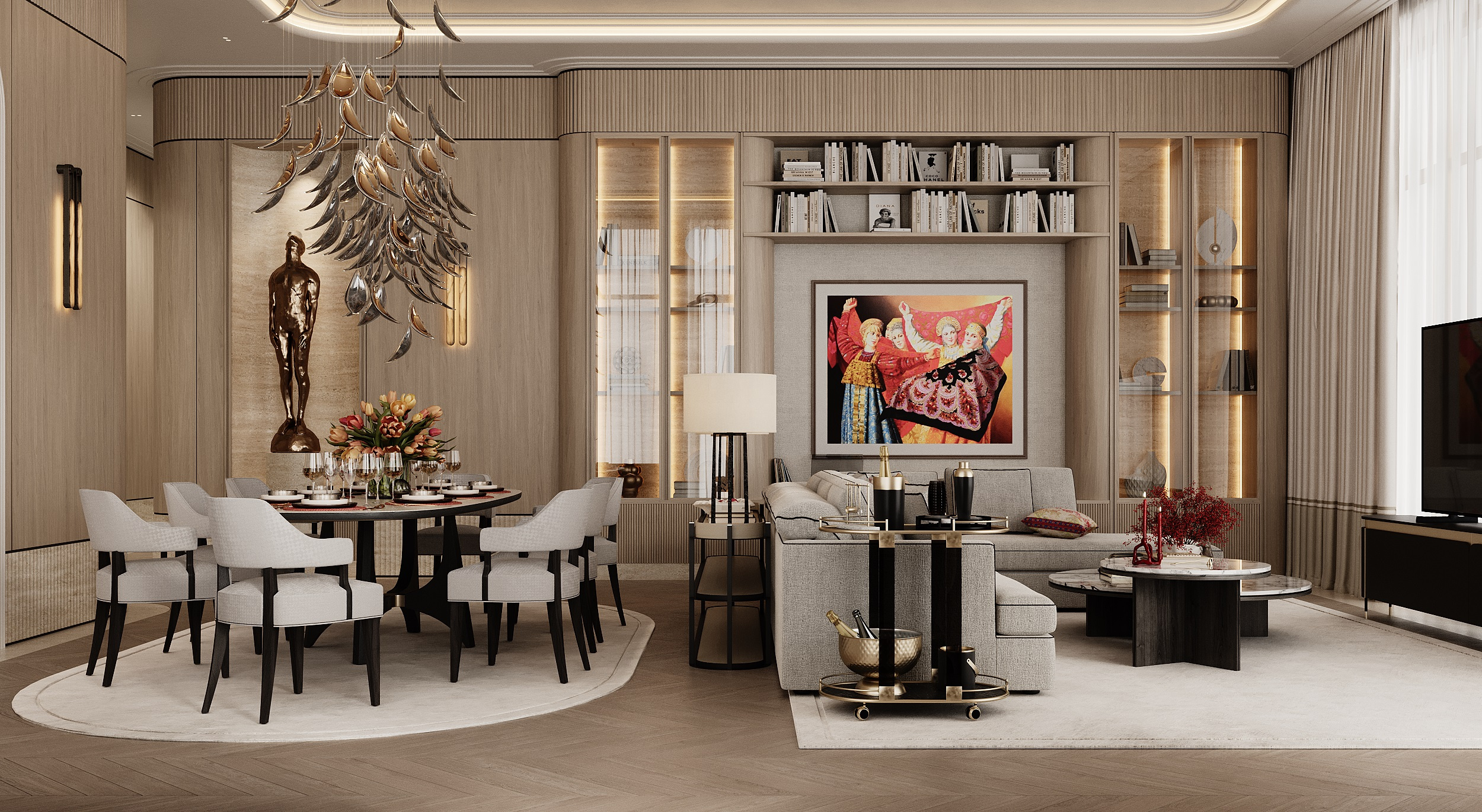 Квартира в ЖК Smolensky De Luxe