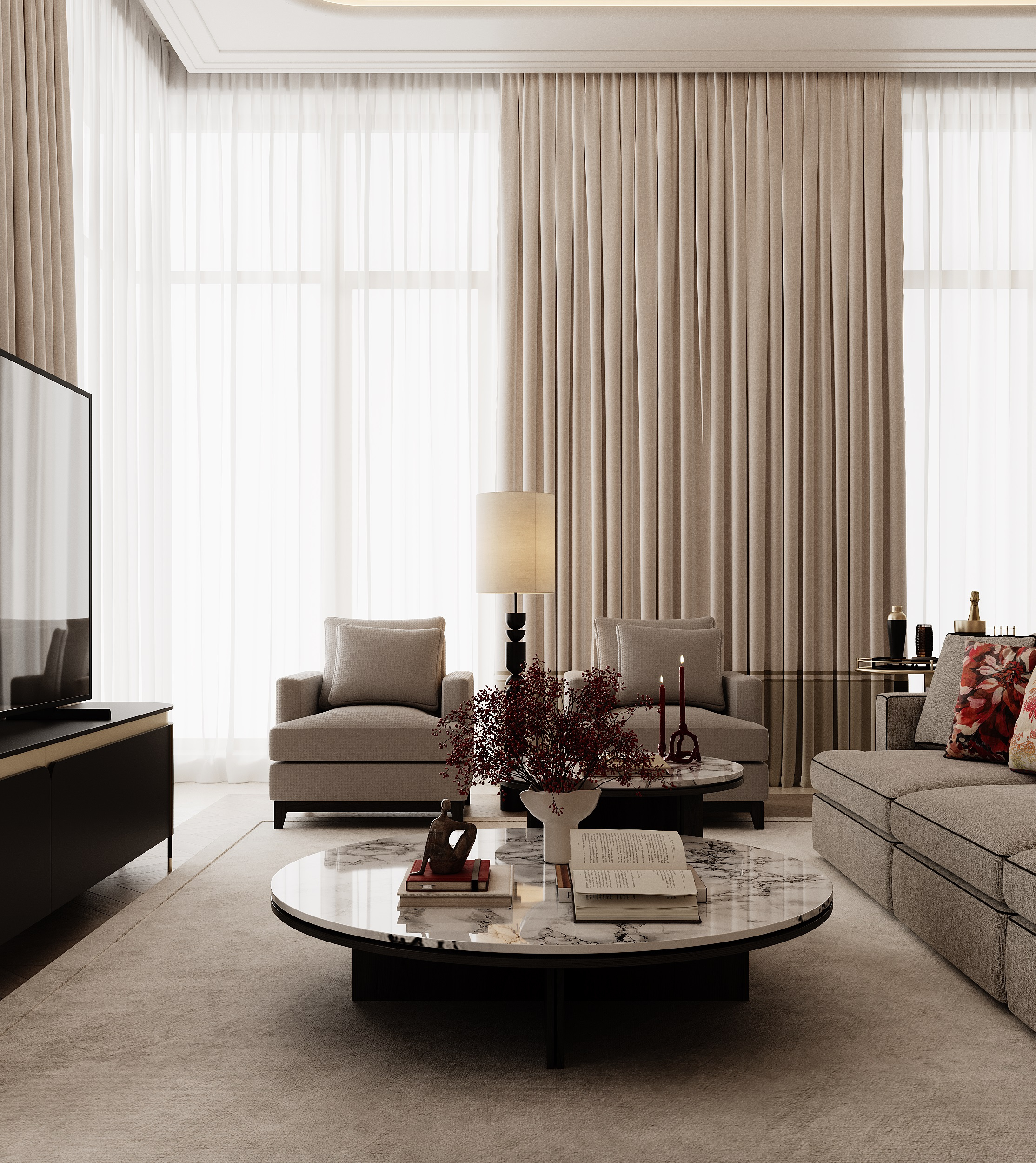 Квартира в ЖК Smolensky De Luxe