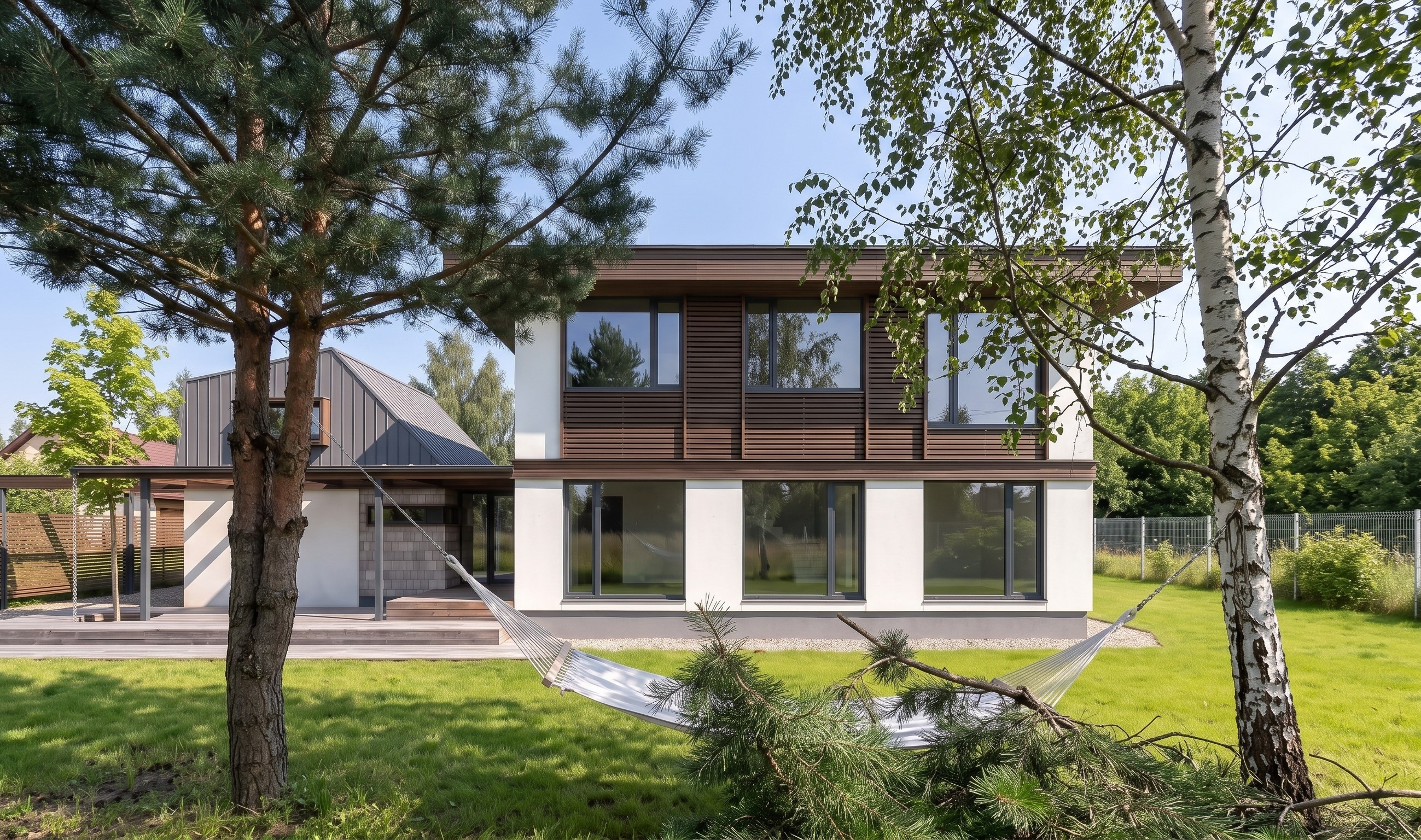 Современный каркасный дом близ Иннополиса