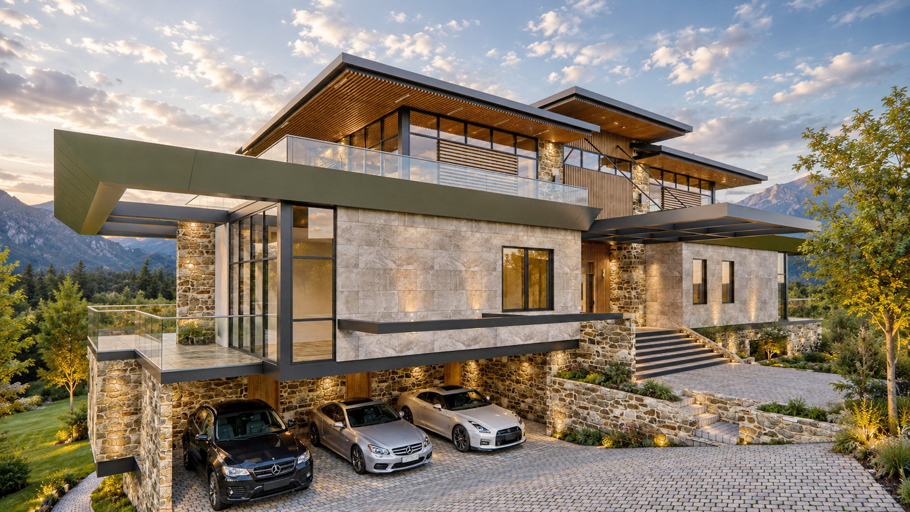 Flying house
