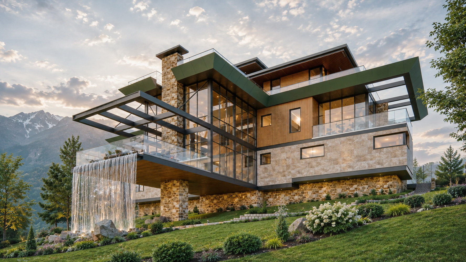 Flying house