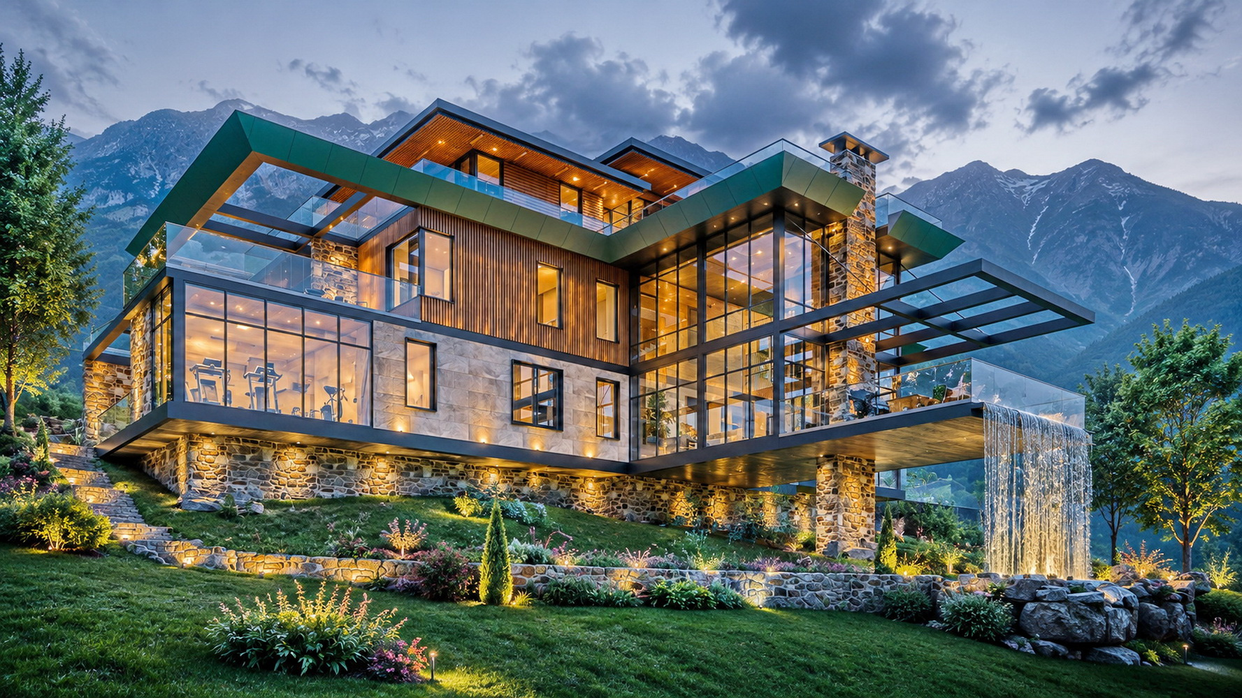 Flying house