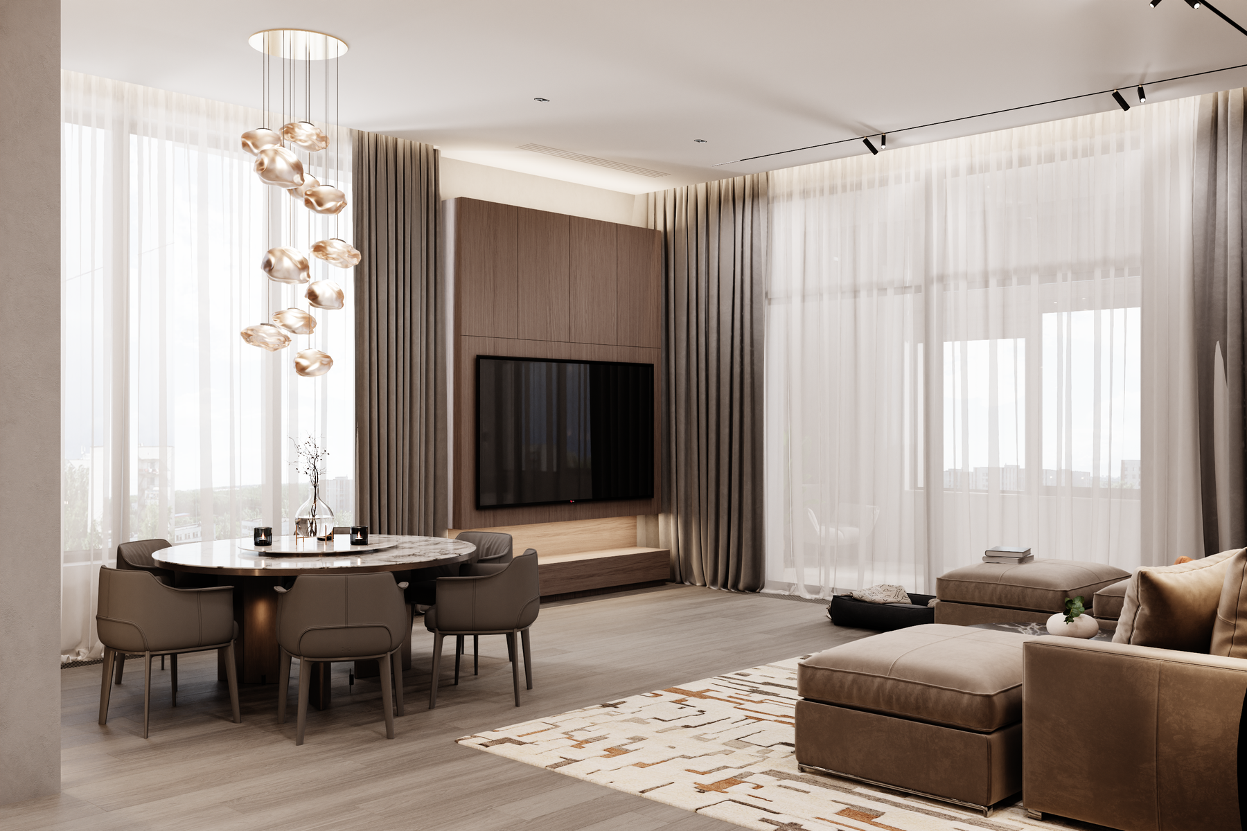 Квартира 190 кв.м. в ЖК Река