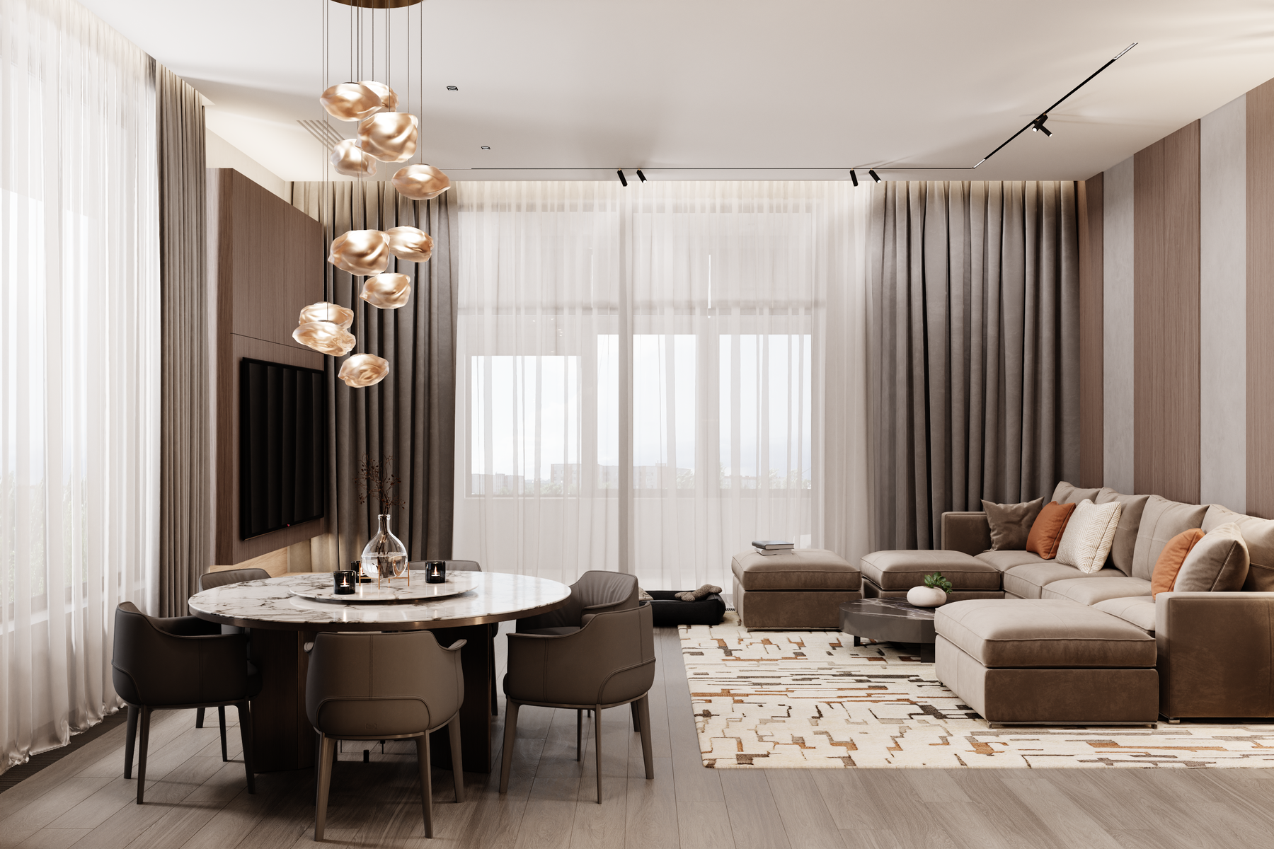 Квартира 190 кв.м. в ЖК Река