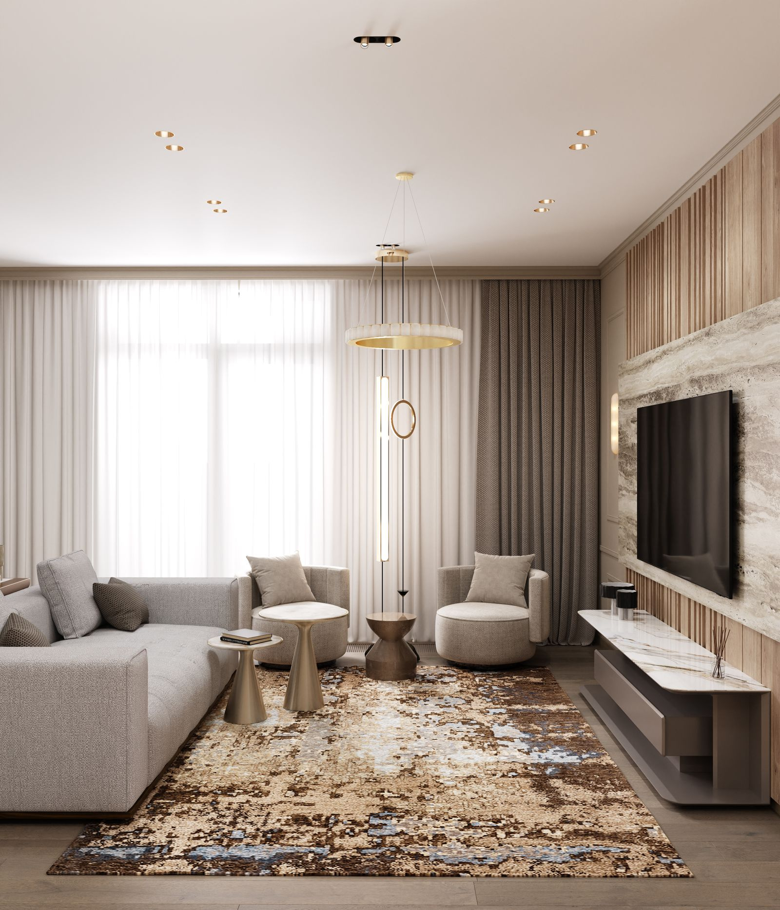 Квартира 128 кв.м. ЖК Медный