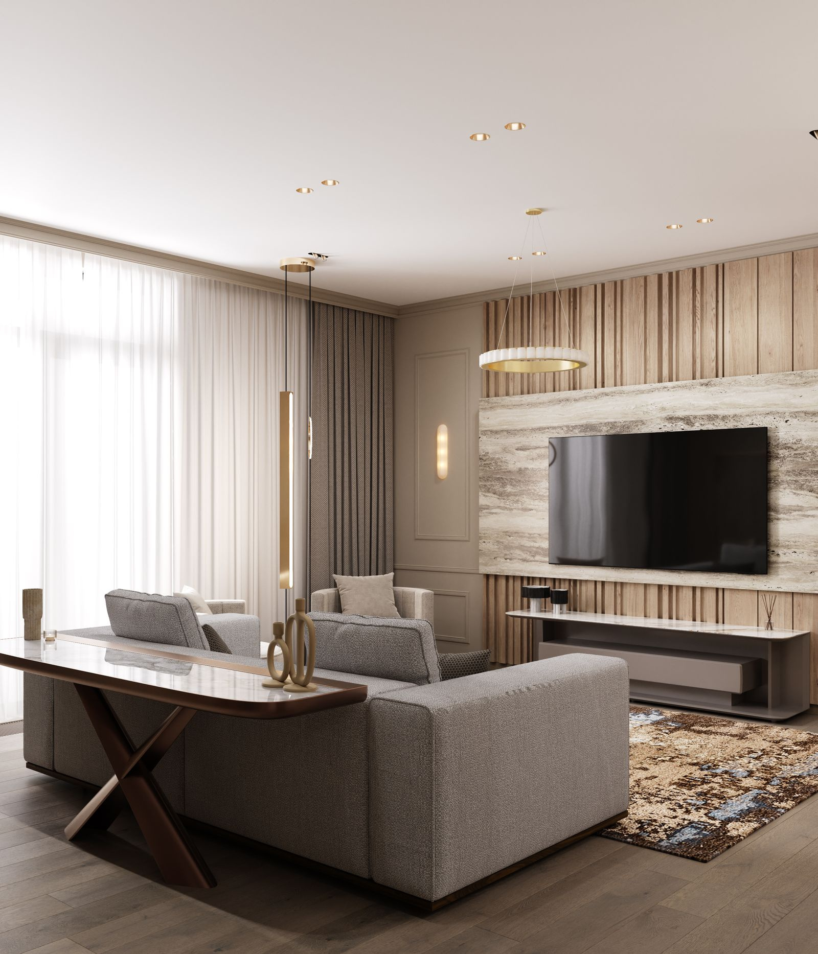 Квартира 128 кв.м. ЖК Медный