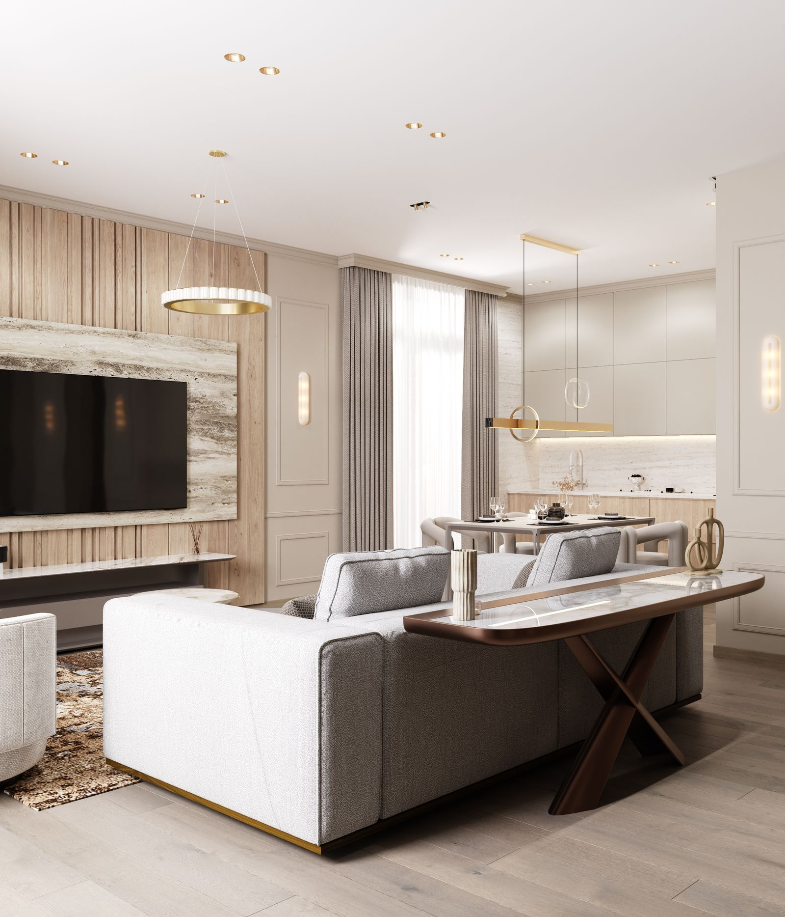 Квартира 128 кв.м. ЖК Медный