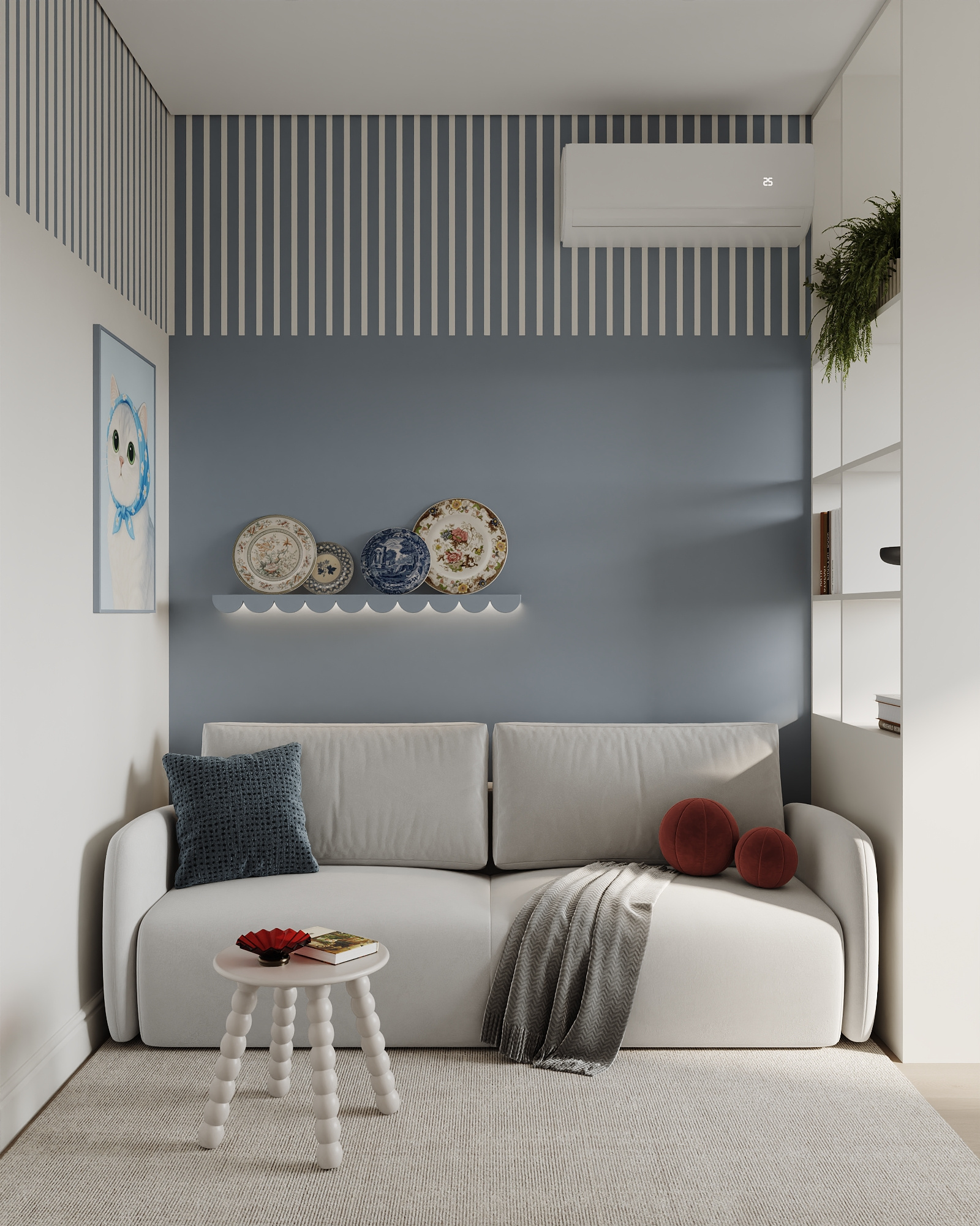 Квартира 64 м² для молодой девушки в ЖК "Лефортово Парк"