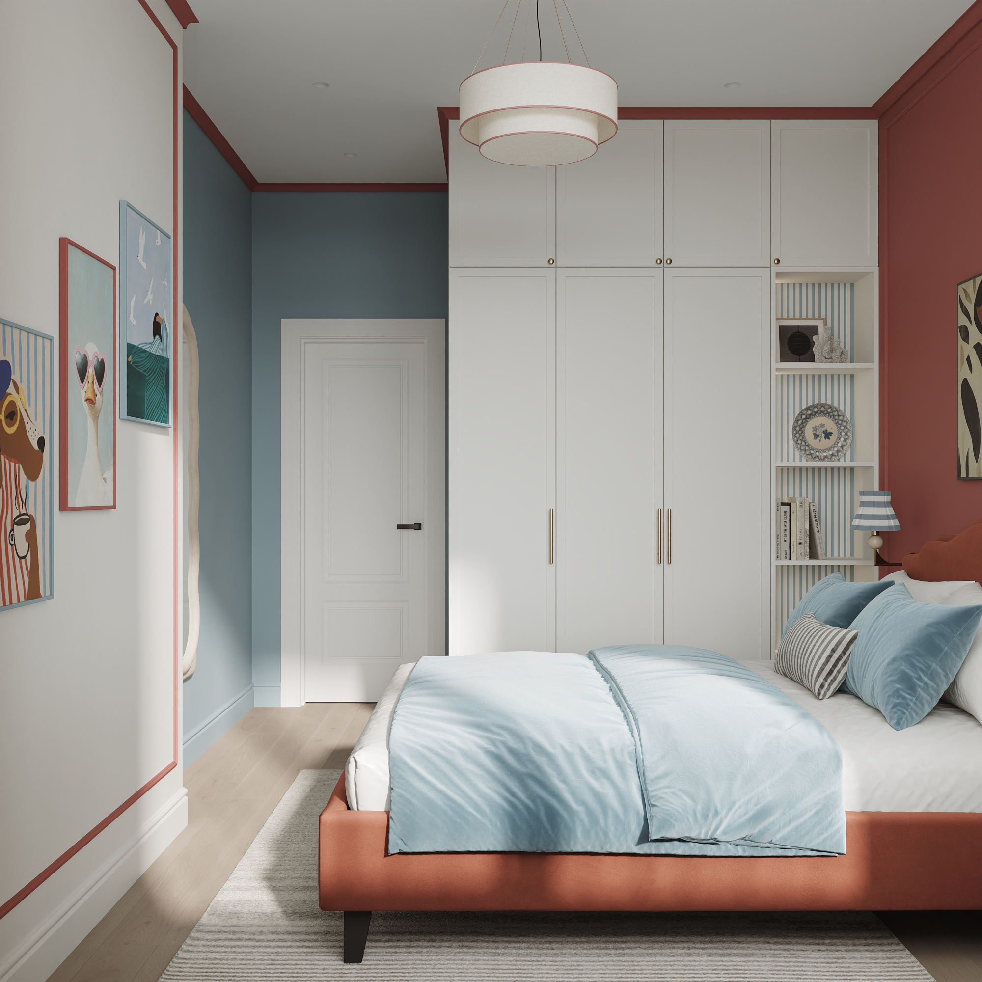 Квартира 64 м² для молодой девушки в ЖК "Лефортово Парк"