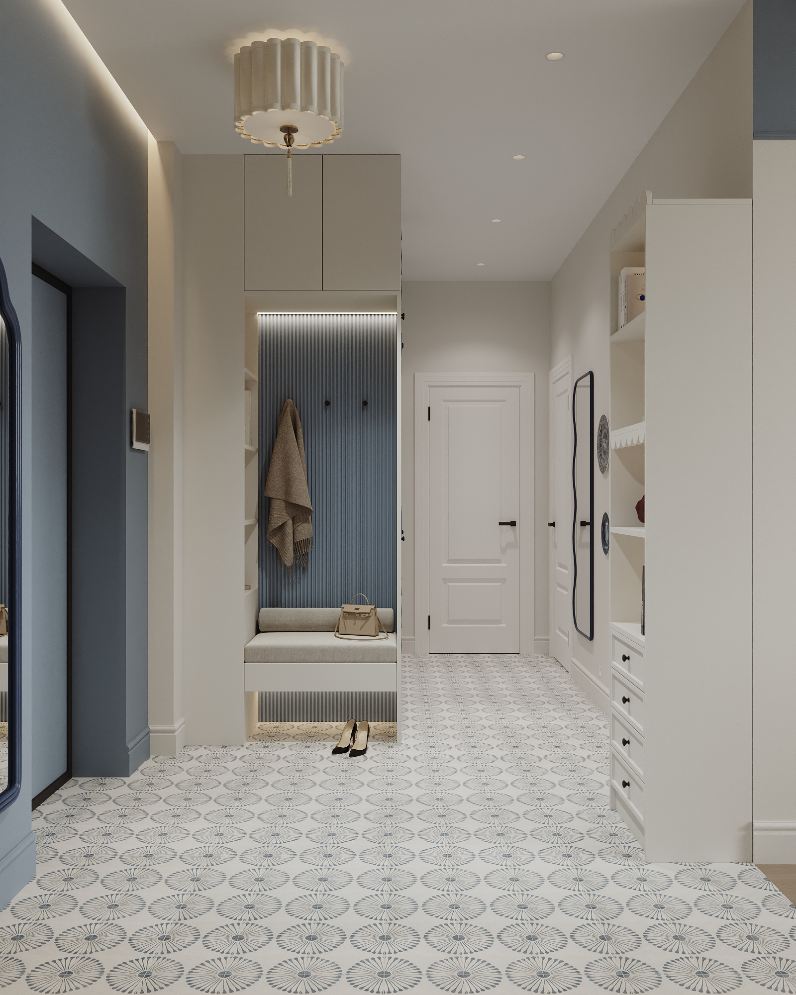 Квартира 64 м² для молодой девушки в ЖК "Лефортово Парк"