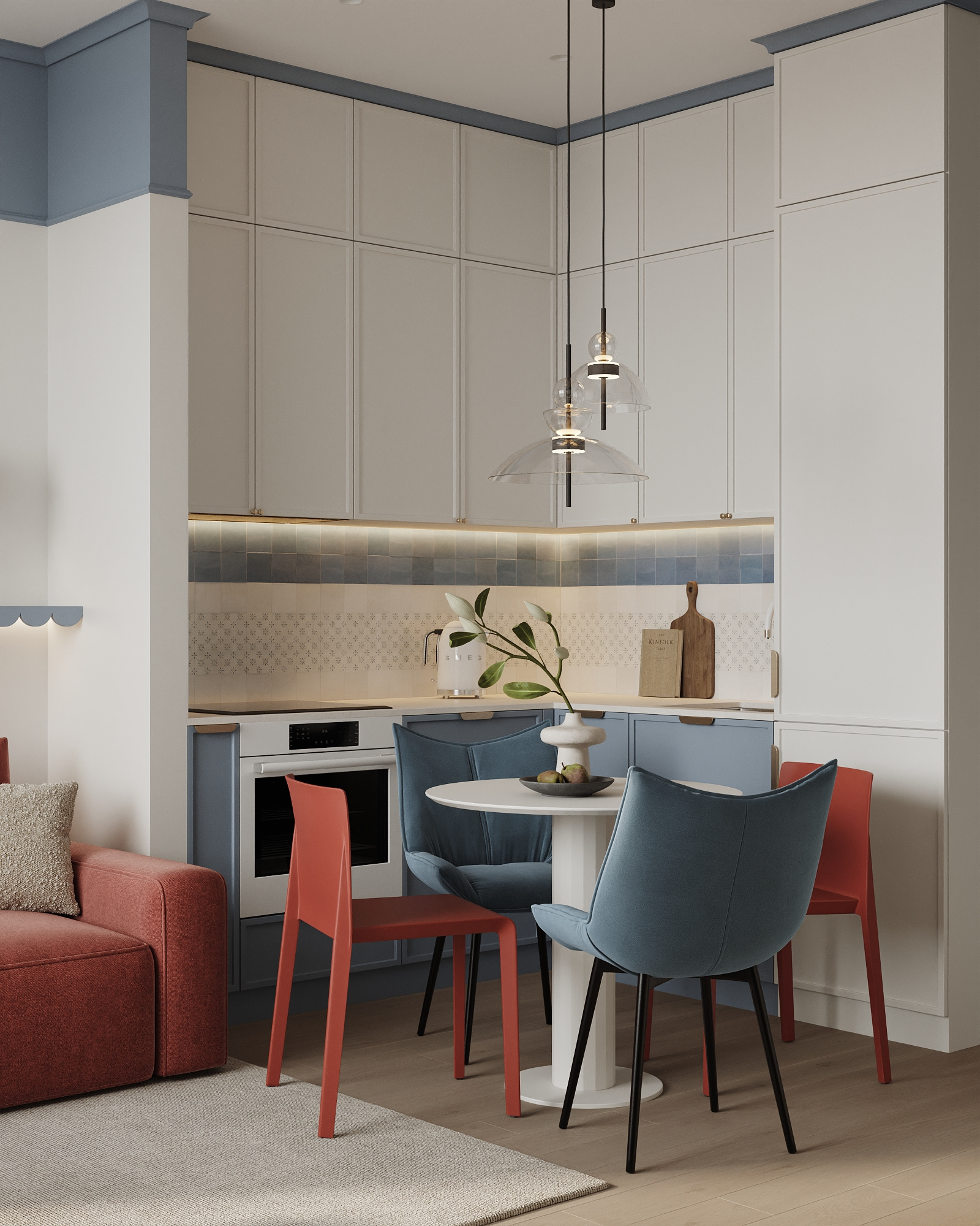 Квартира 64 м² для молодой девушки в ЖК "Лефортово Парк"