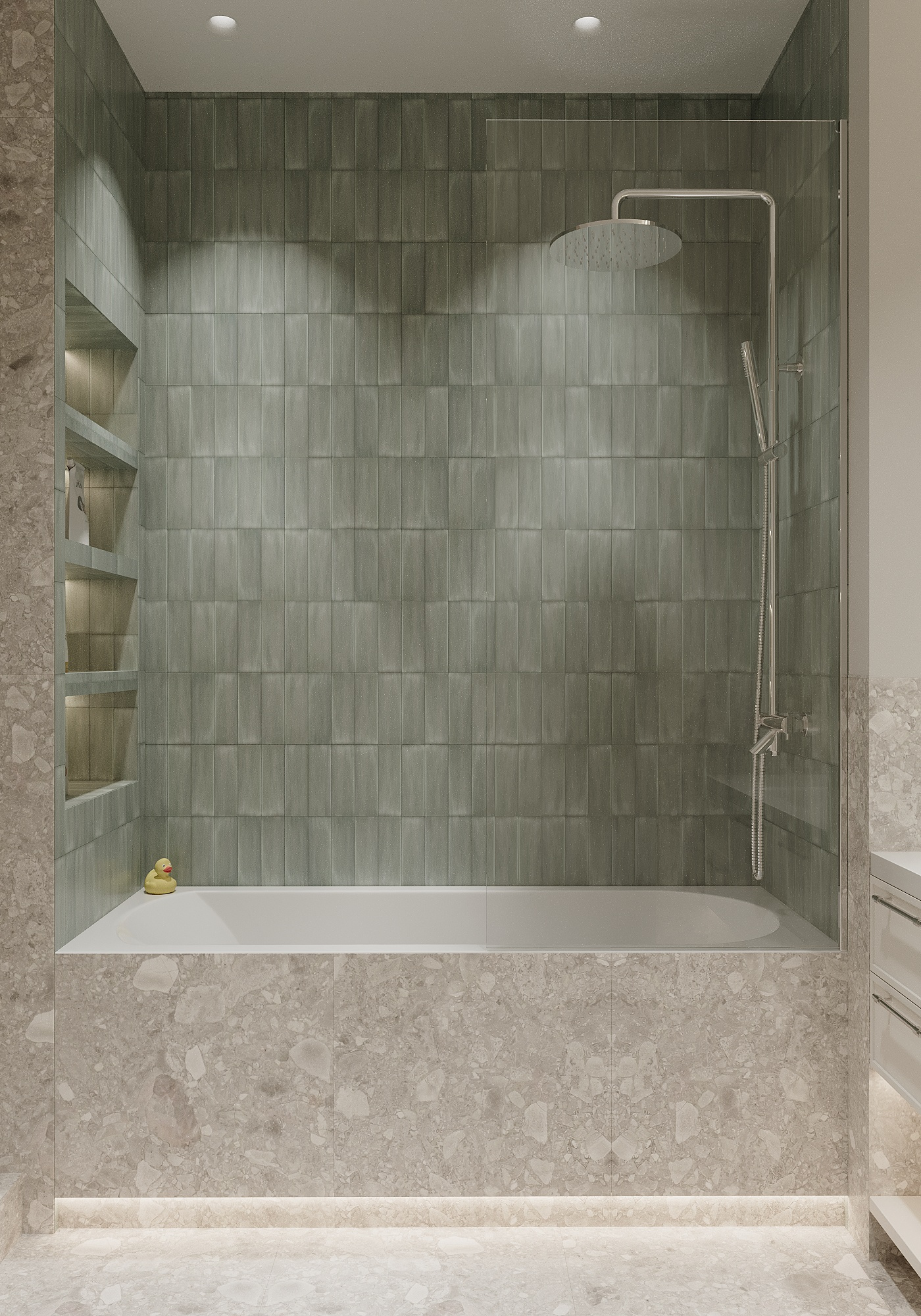 Квартира 108 м² в классическом стиле в ЖК "Береговой-2"