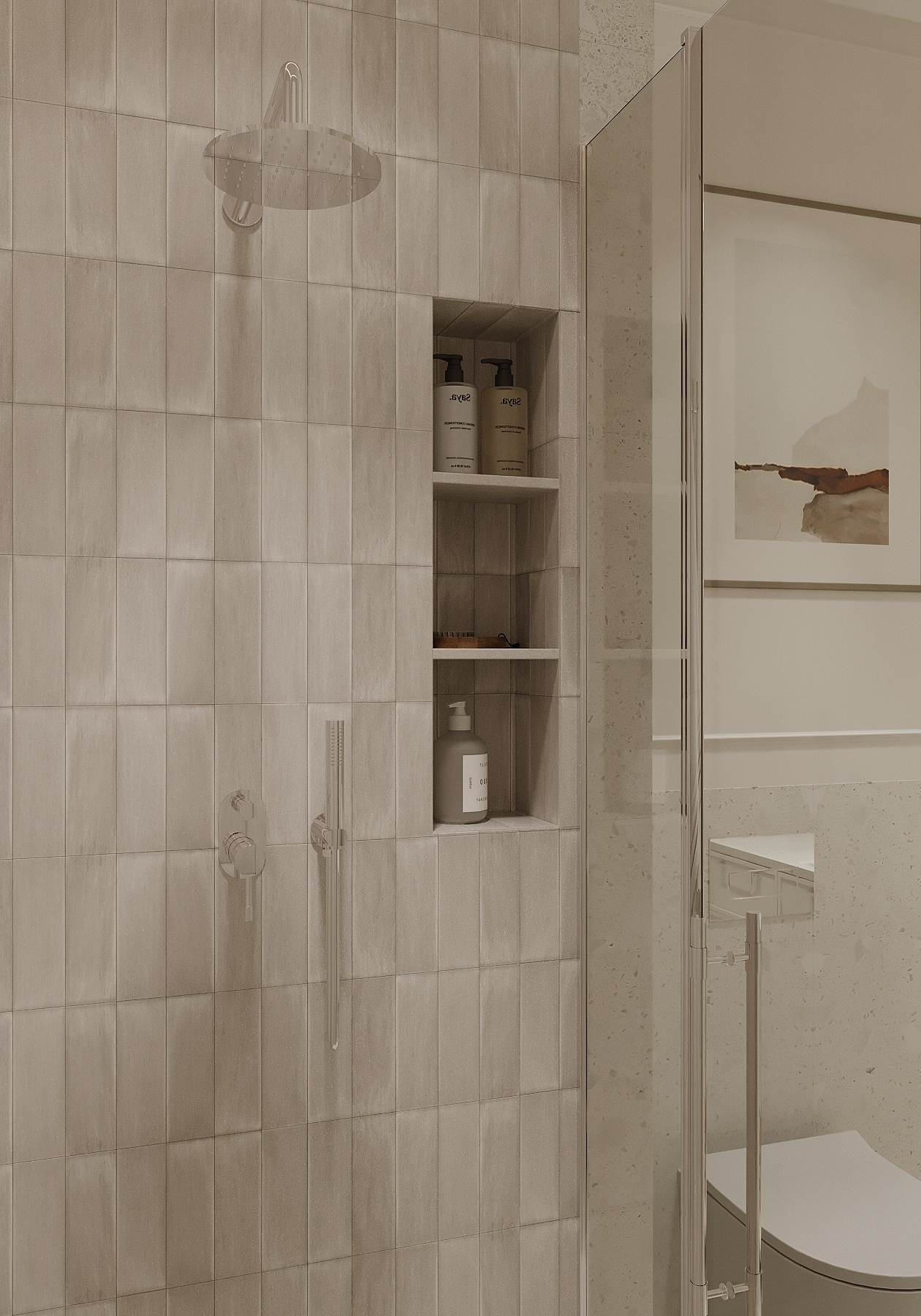 Квартира 108 м² в классическом стиле в ЖК "Береговой-2"