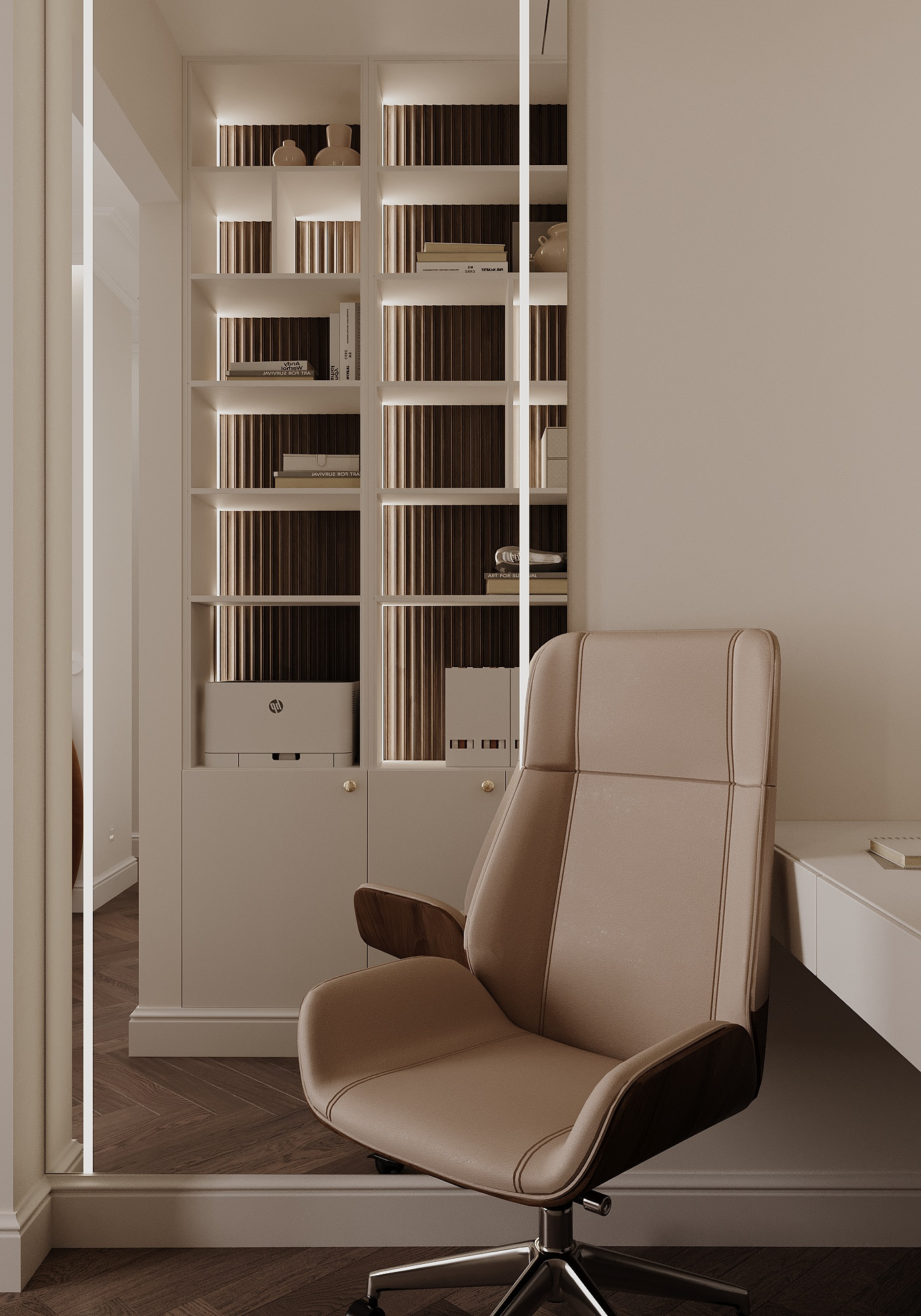 Квартира 108 м² в классическом стиле в ЖК "Береговой-2"