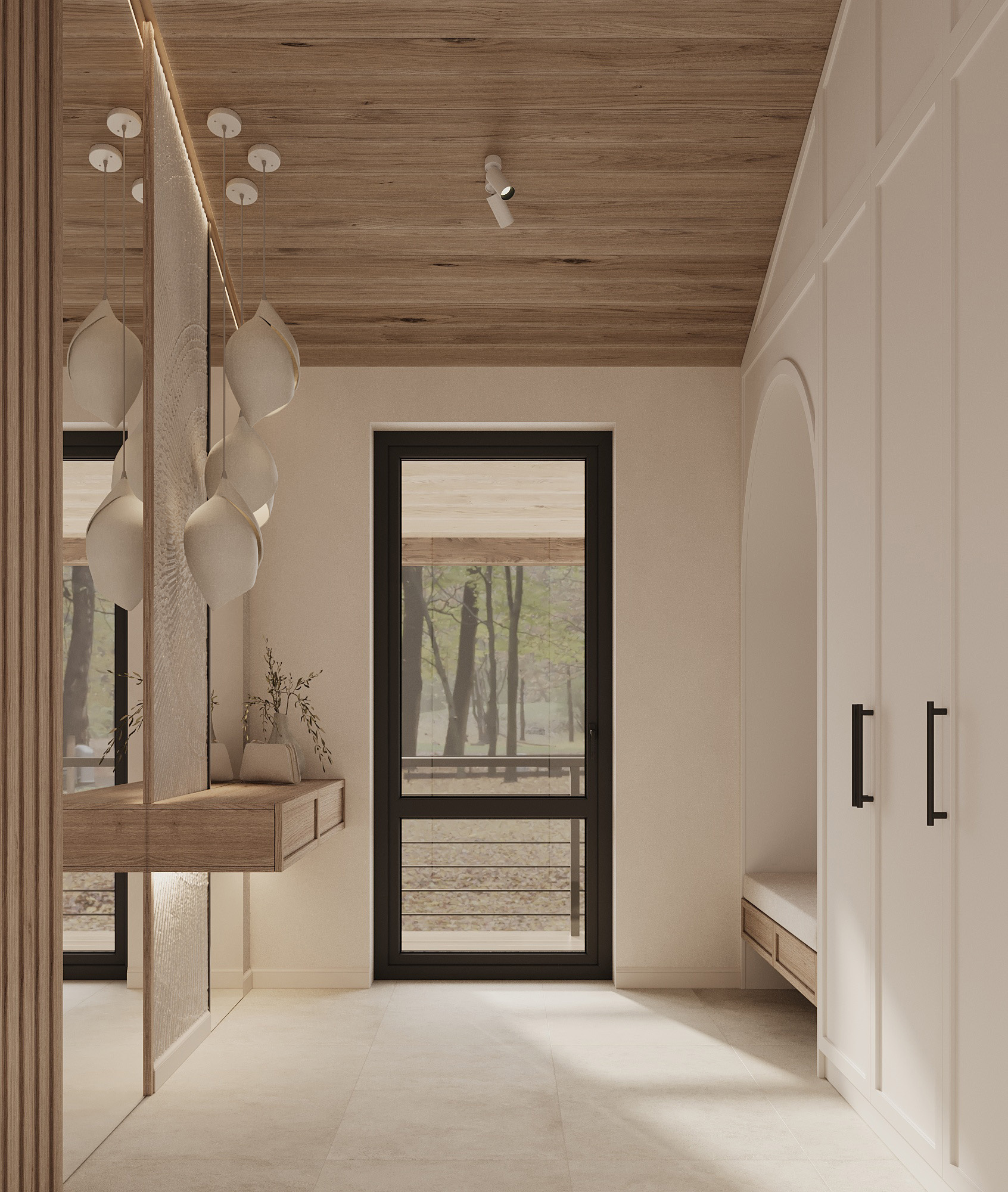 Одноэтажный дом фахверк 126м² в г. Москва