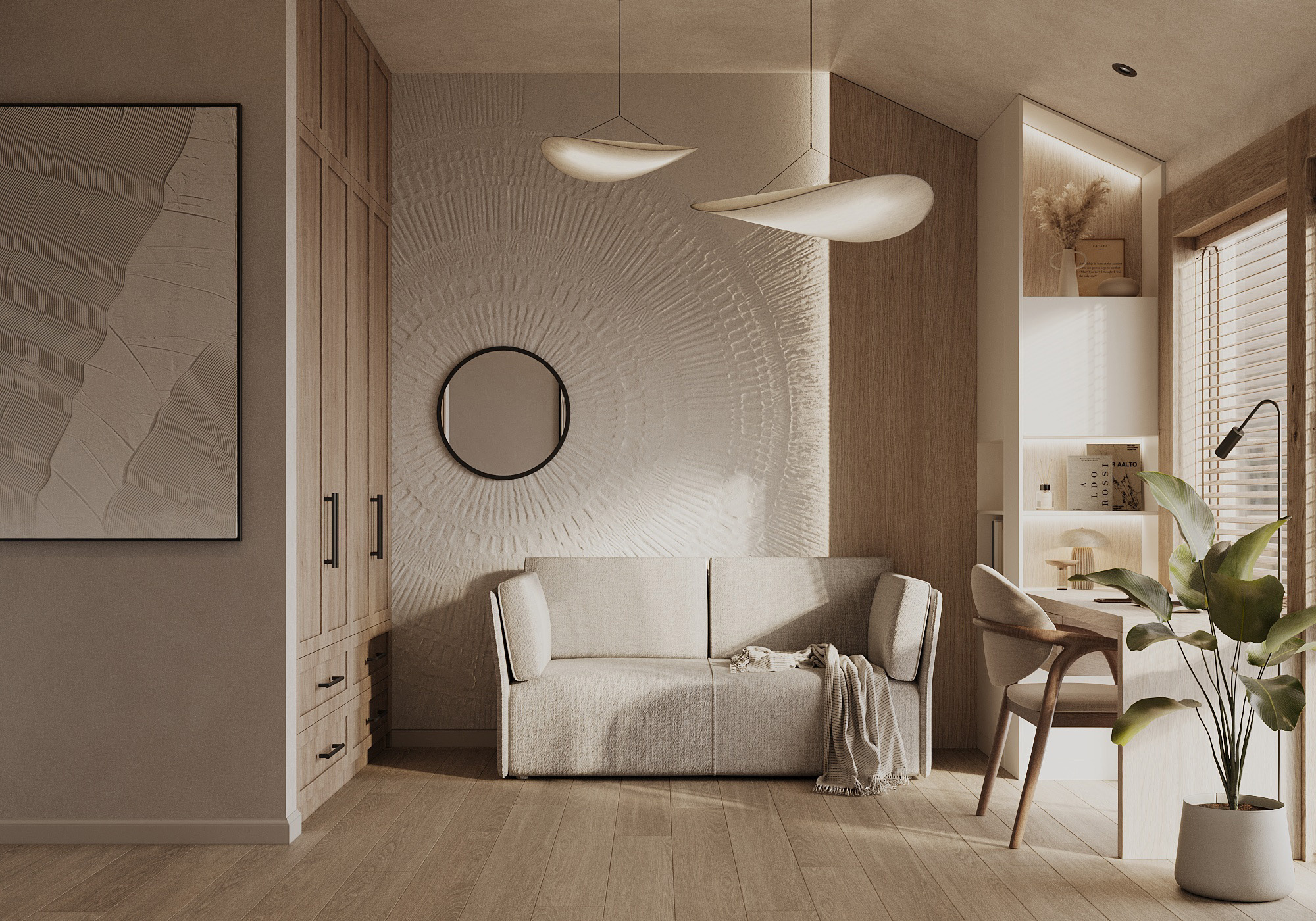 Одноэтажный дом фахверк 126м² в г. Москва