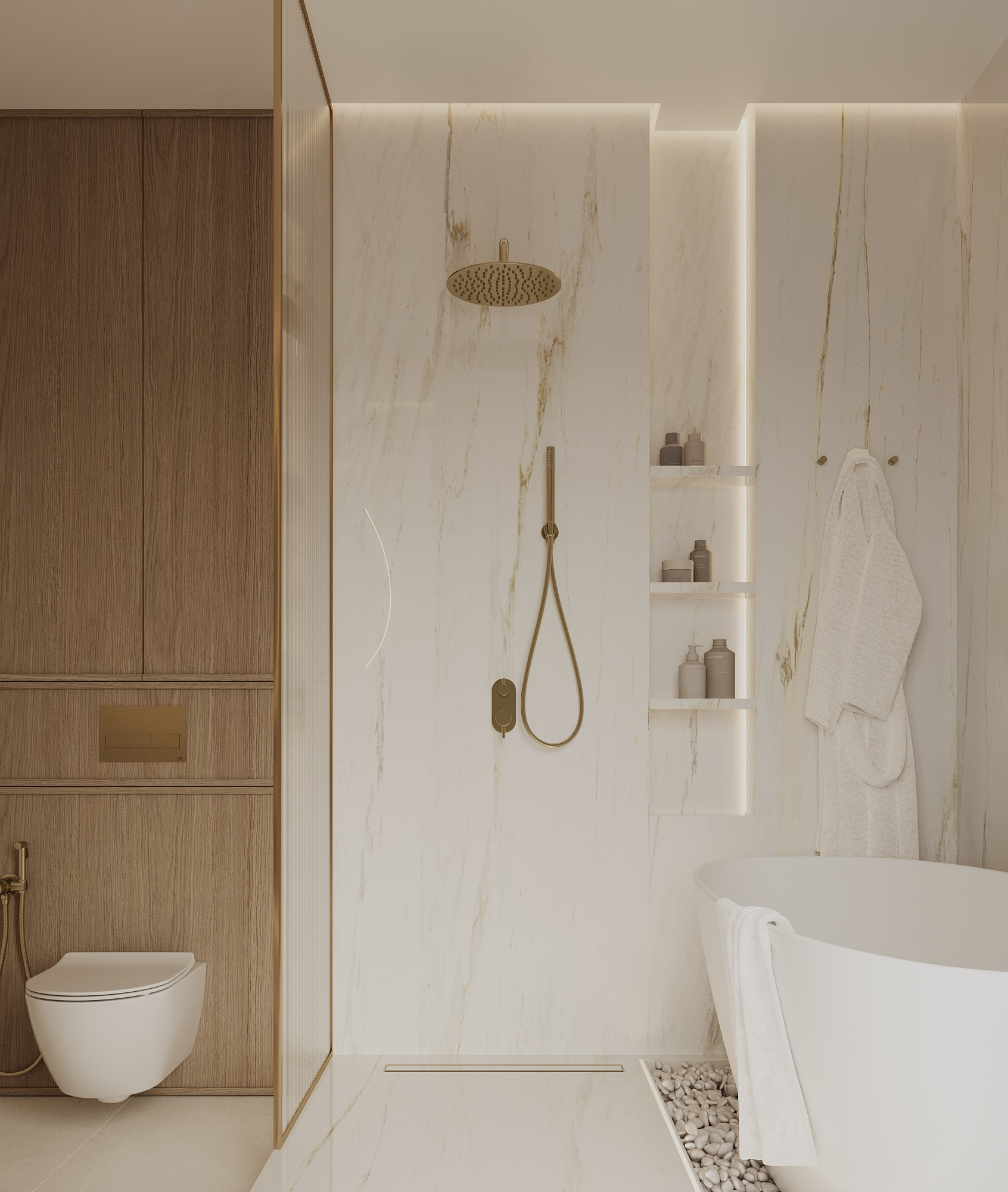 Одноэтажный дом фахверк 126м² в г. Москва