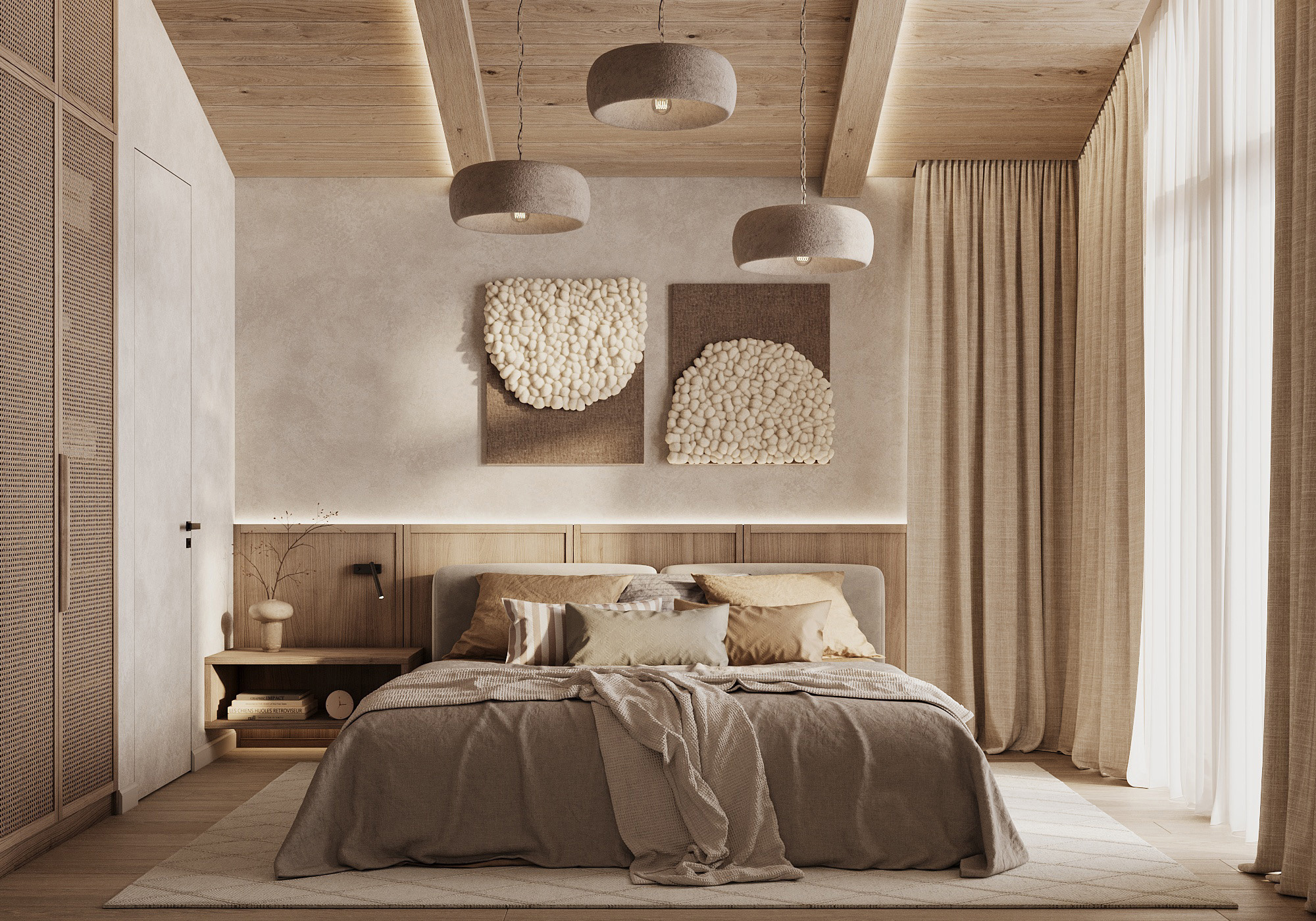 Одноэтажный дом фахверк 126м² в г. Москва