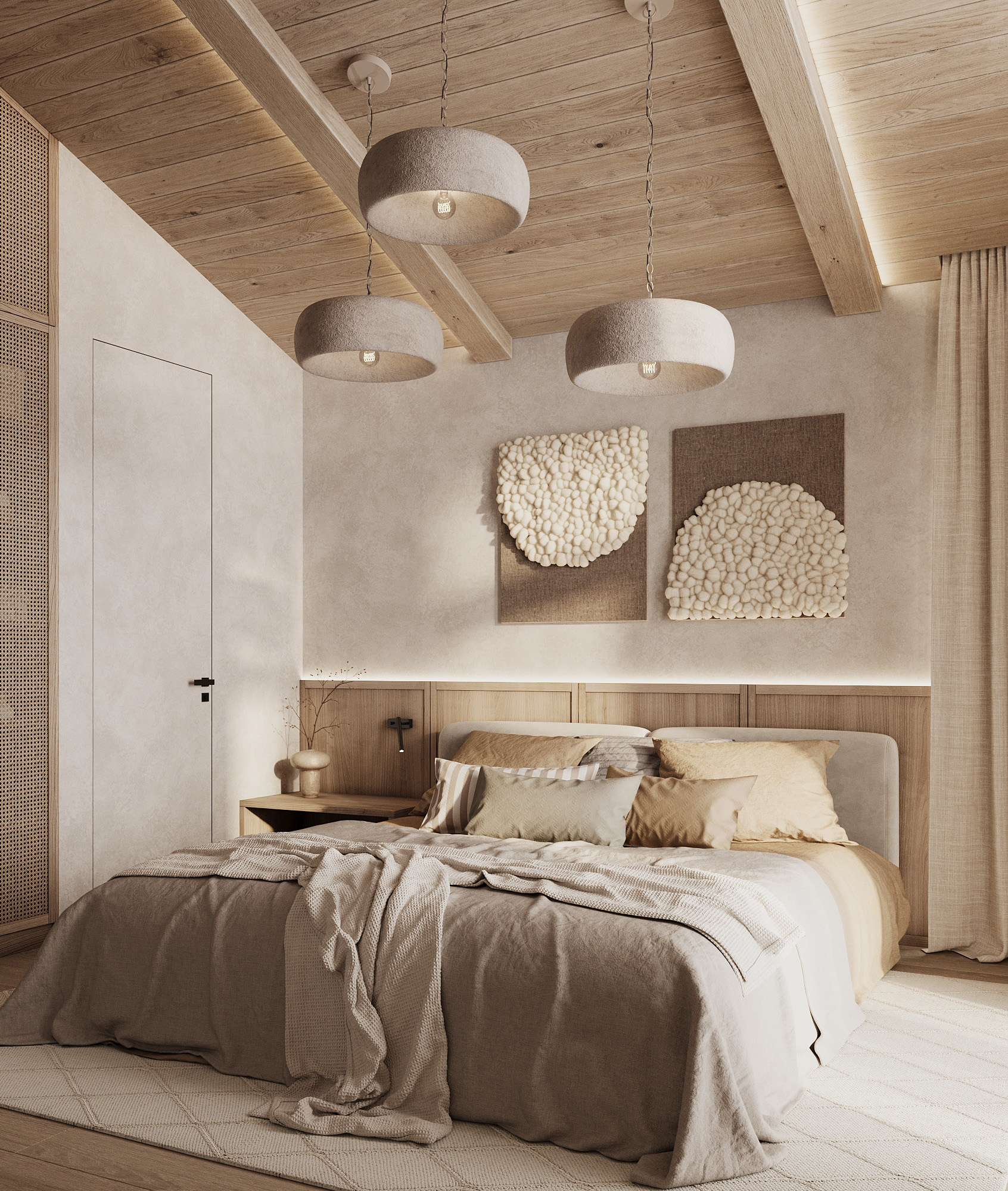 Одноэтажный дом фахверк 126м² в г. Москва