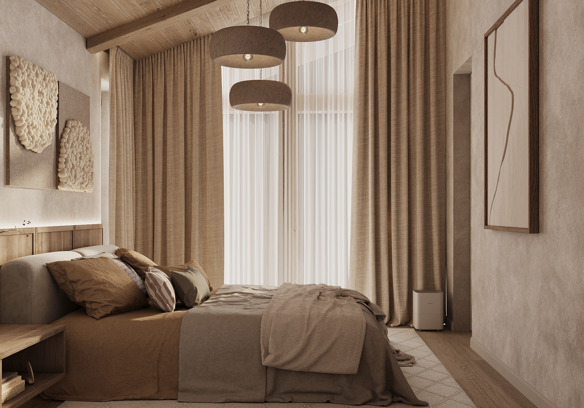 Одноэтажный дом фахверк 126м² в г. Москва