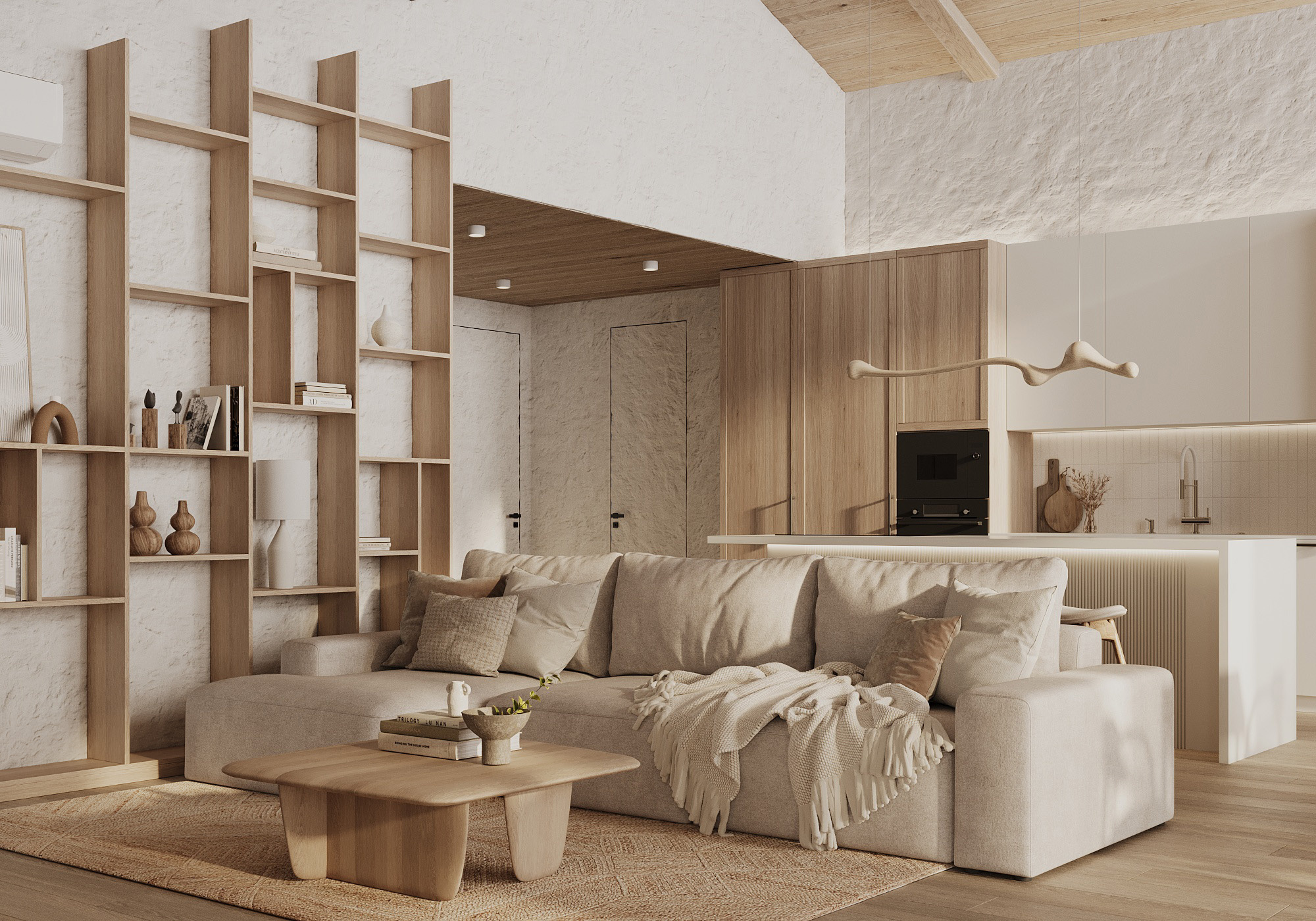 Одноэтажный дом фахверк 126м² в г. Москва