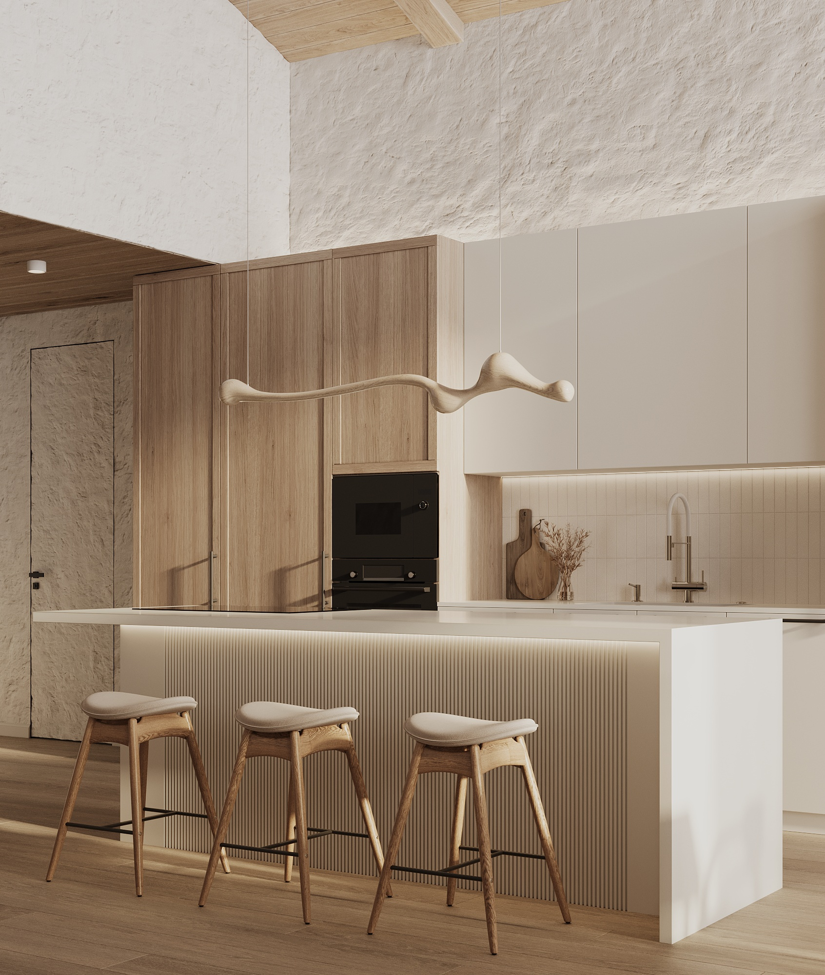 Одноэтажный дом фахверк 126м² в г. Москва