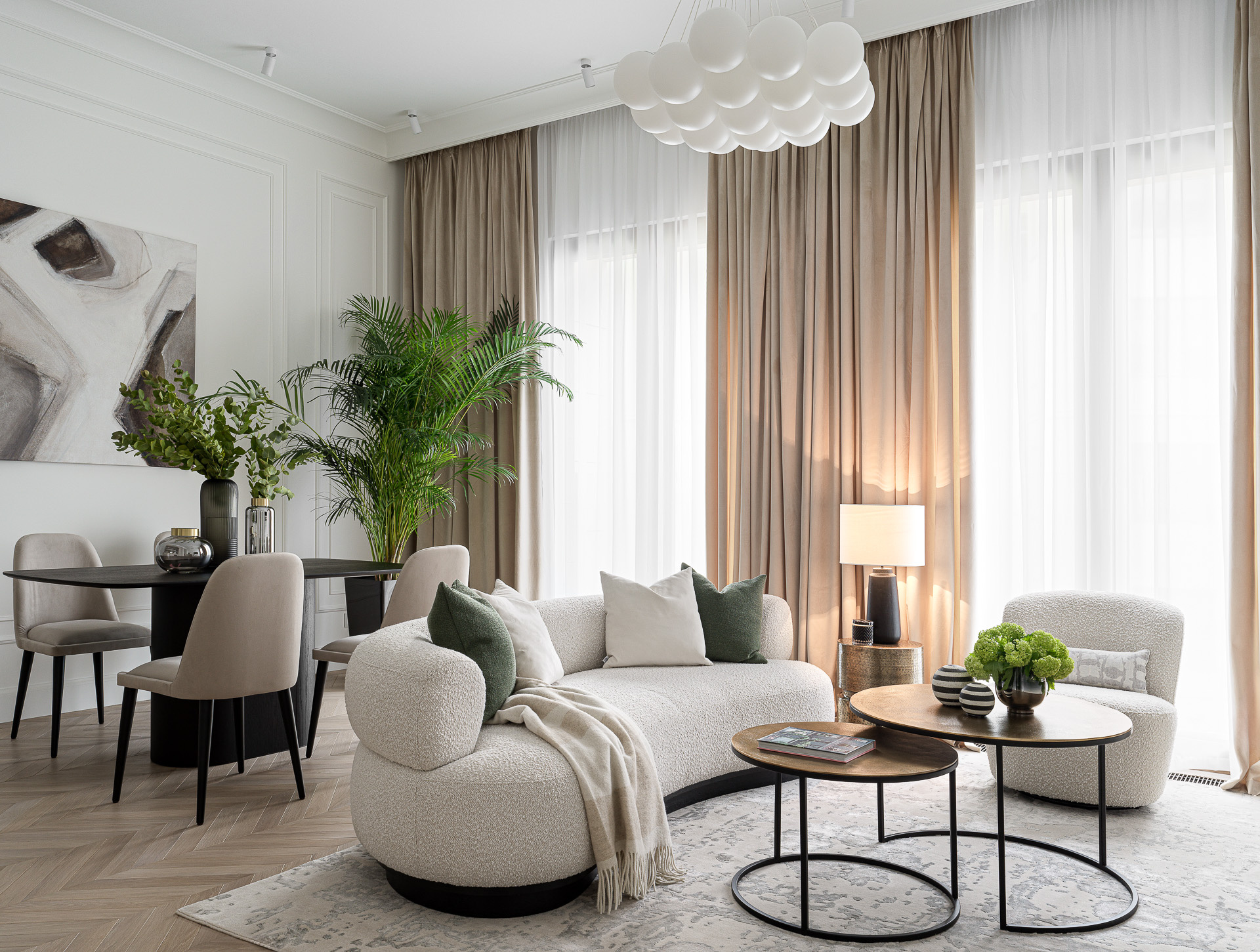 Неоклассическая квартира на Полянке