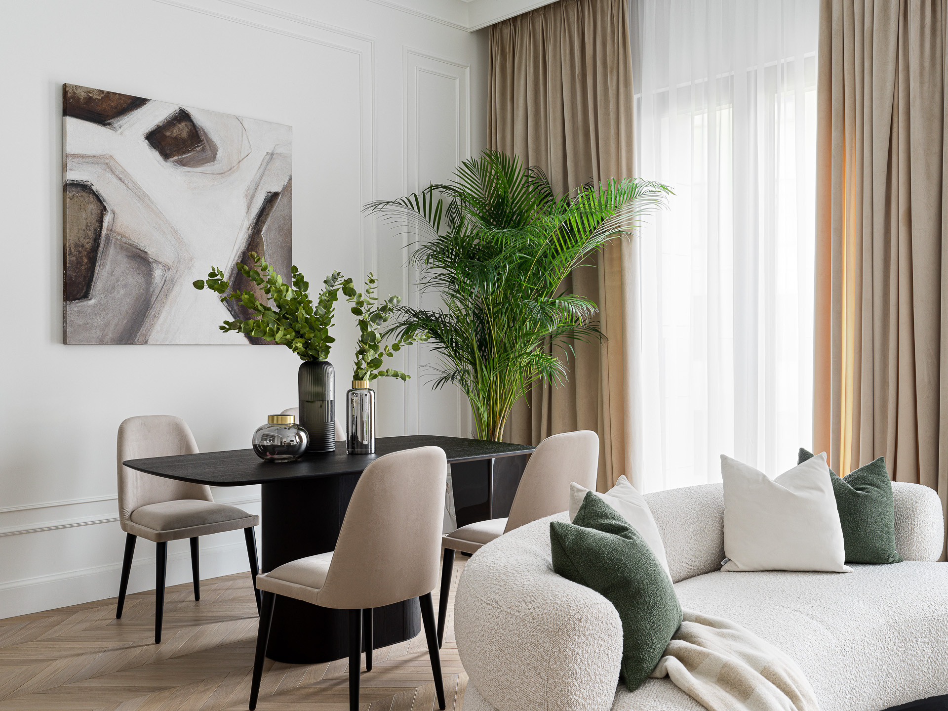 Неоклассическая квартира на Полянке