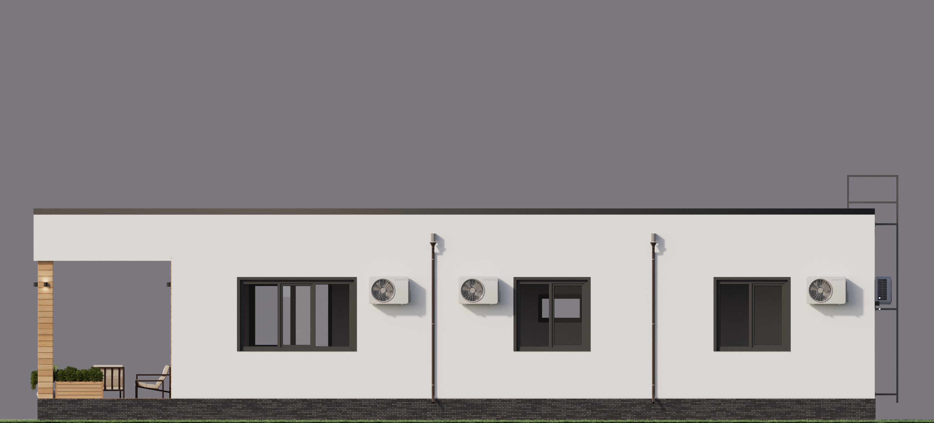 Современный дом в г.Новосибирске