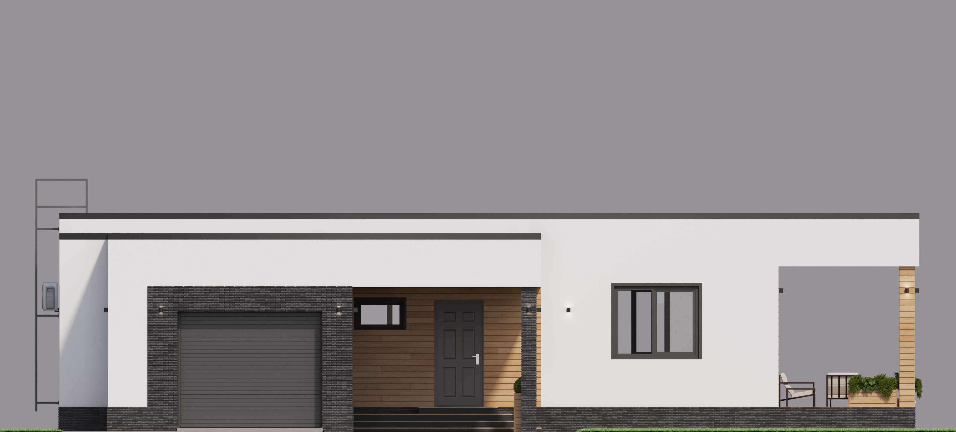 Современный дом в г.Новосибирске