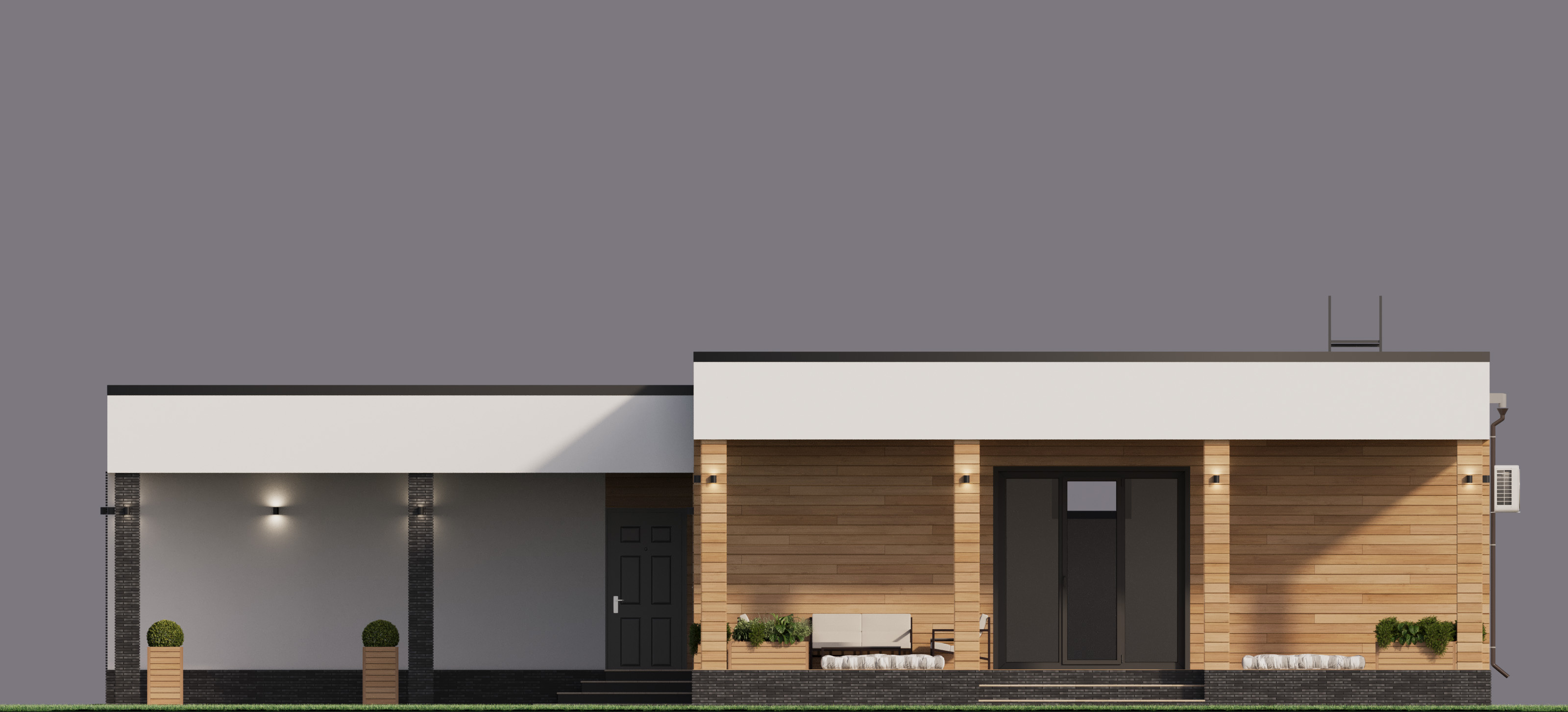 Современный дом в г.Новосибирске