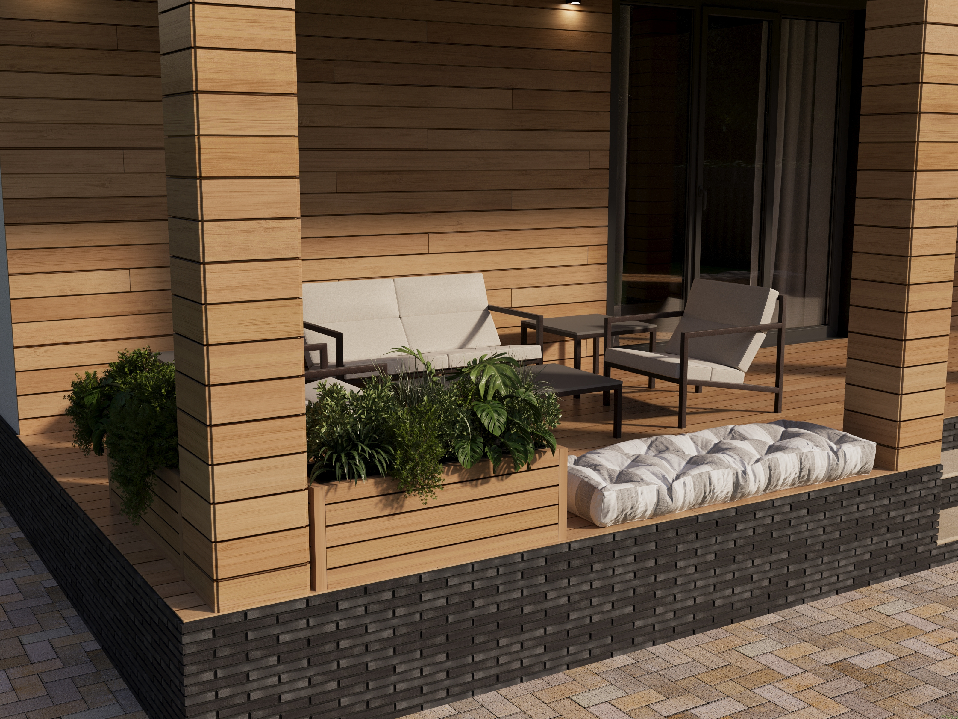 Современный дом в г.Новосибирске