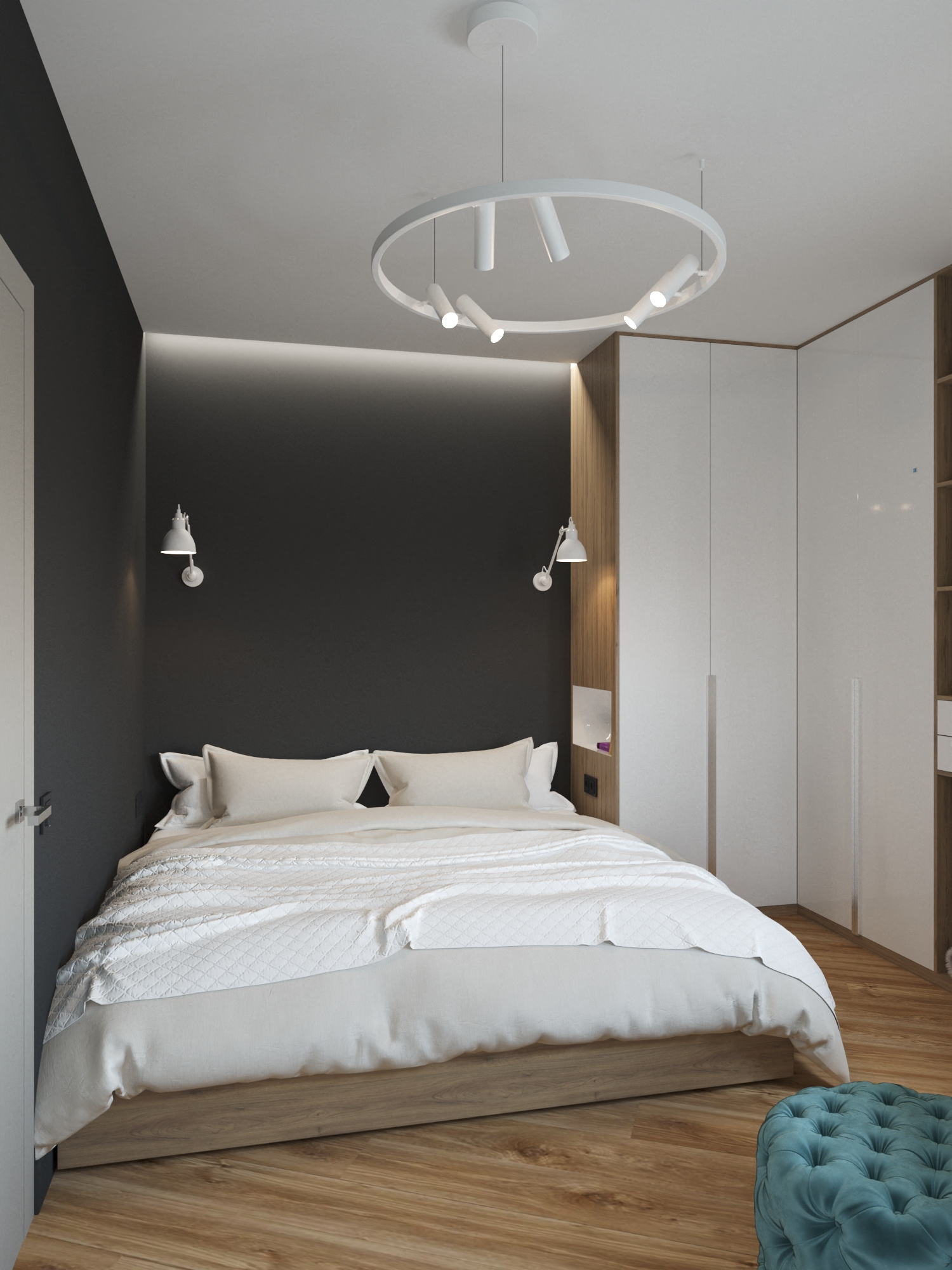 Проект квартиры для молодой девушки