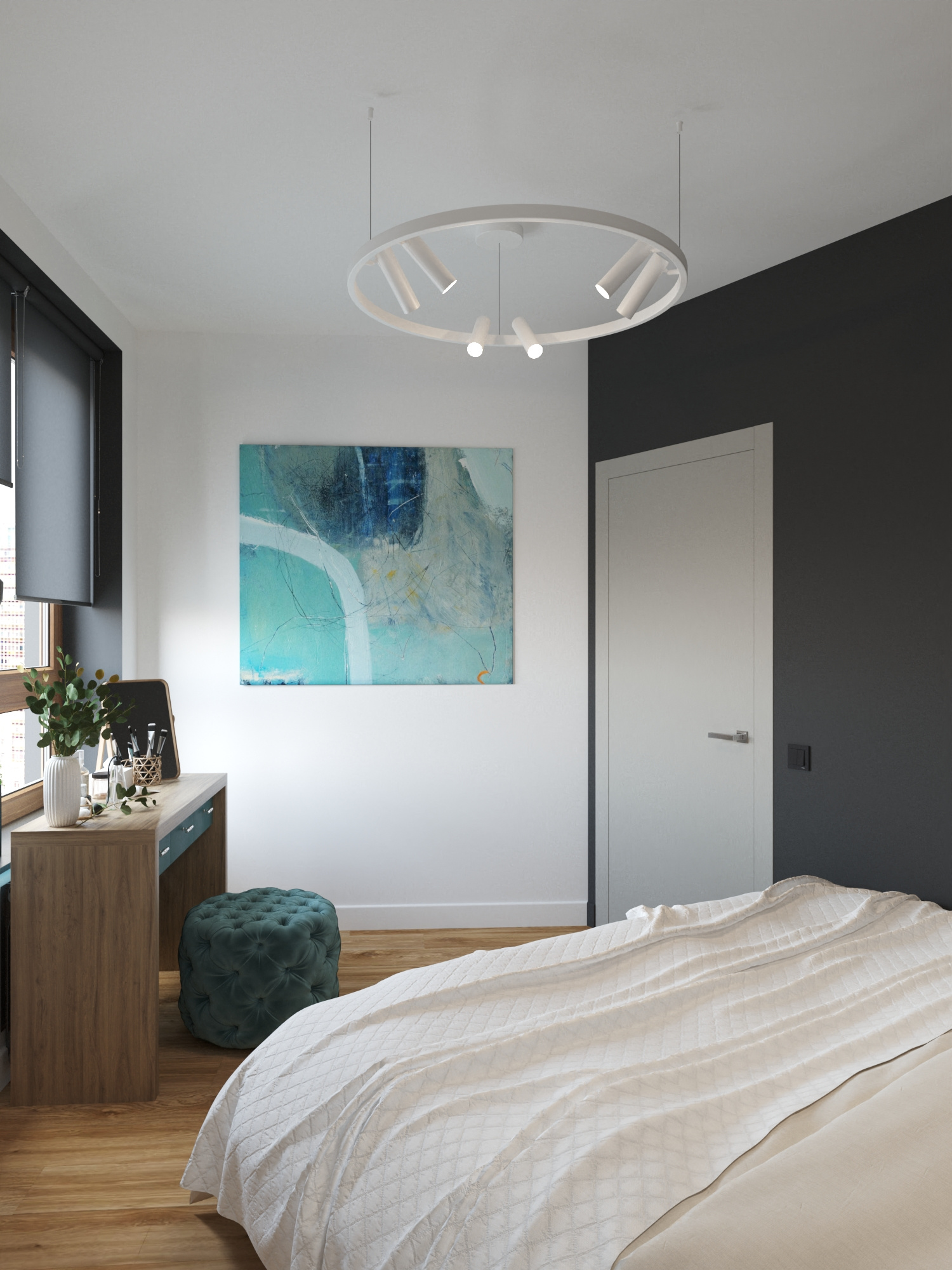 Проект квартиры для молодой девушки