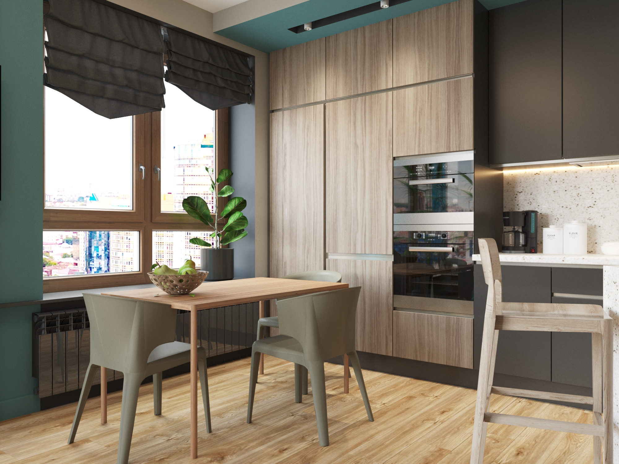 Проект квартиры для молодой девушки