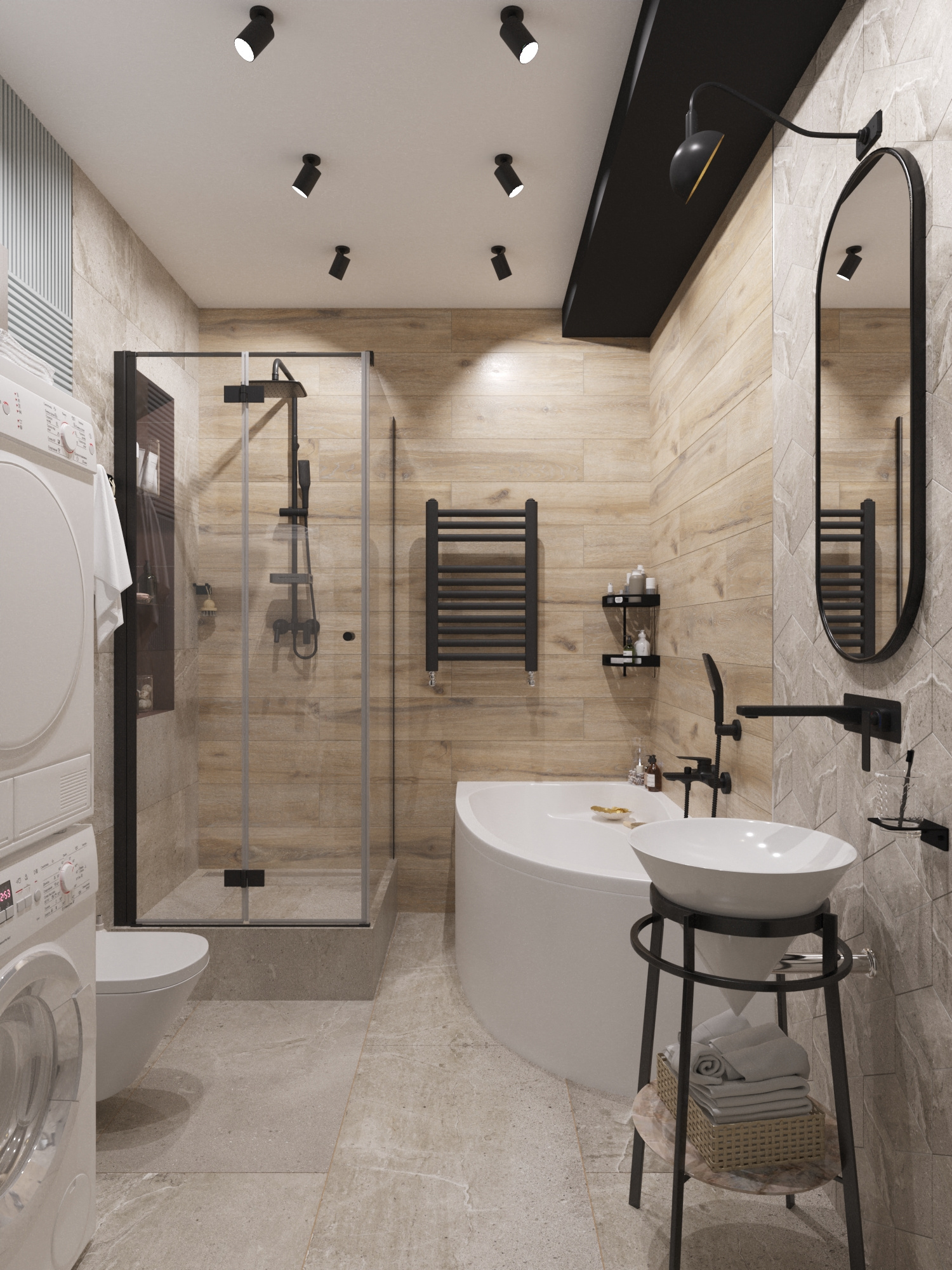 Проект квартиры для молодой девушки