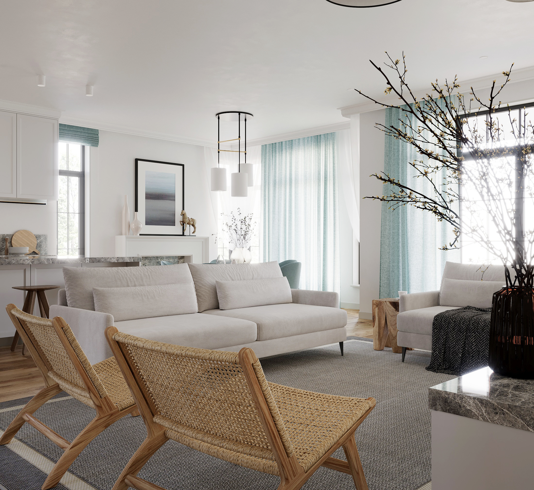 Дом в Классическом стиле